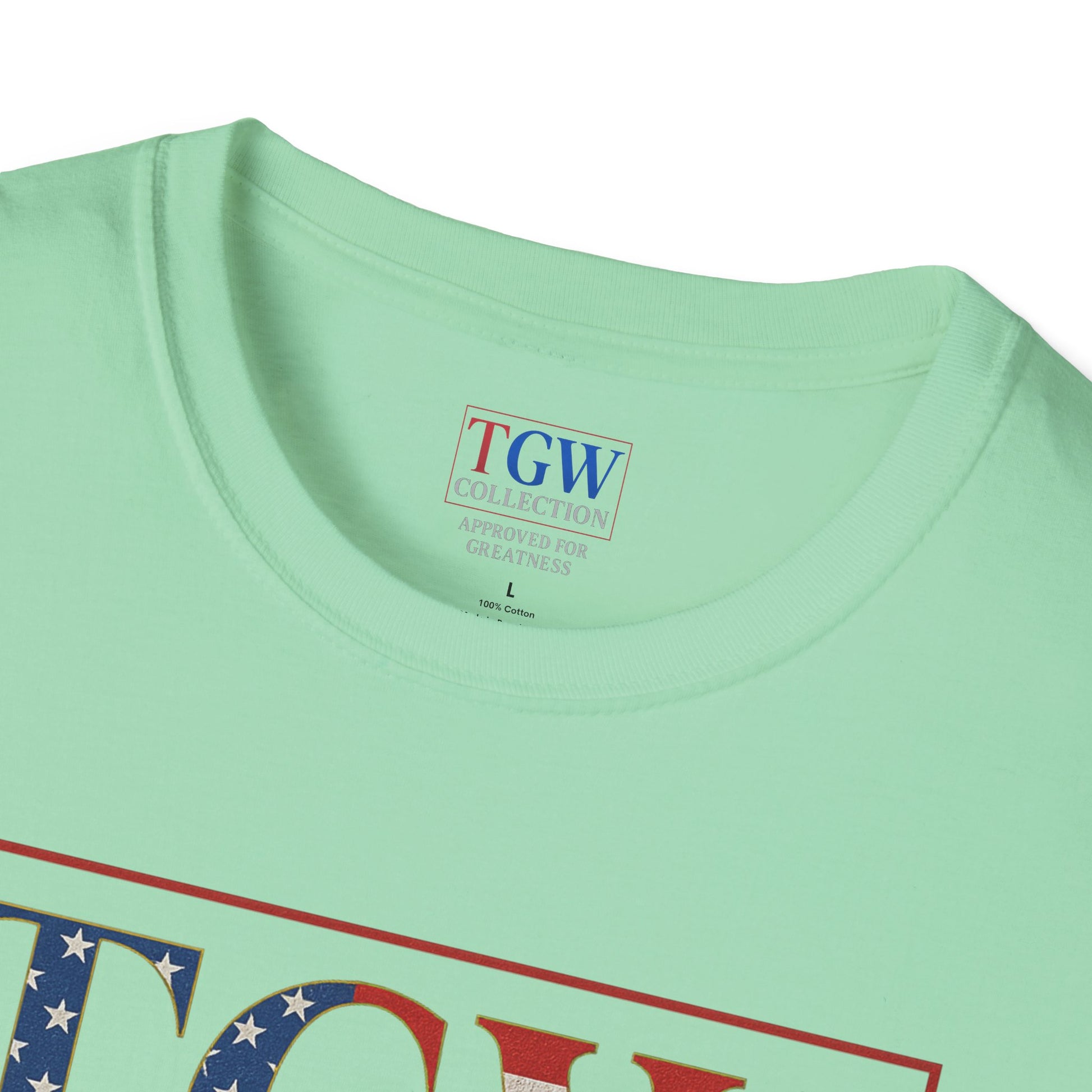 Soft style T-Shirt: TGW Collection, Approved for Greatness - Comfortable Apparel for Everyday, Gifts for Friends, USA Pride