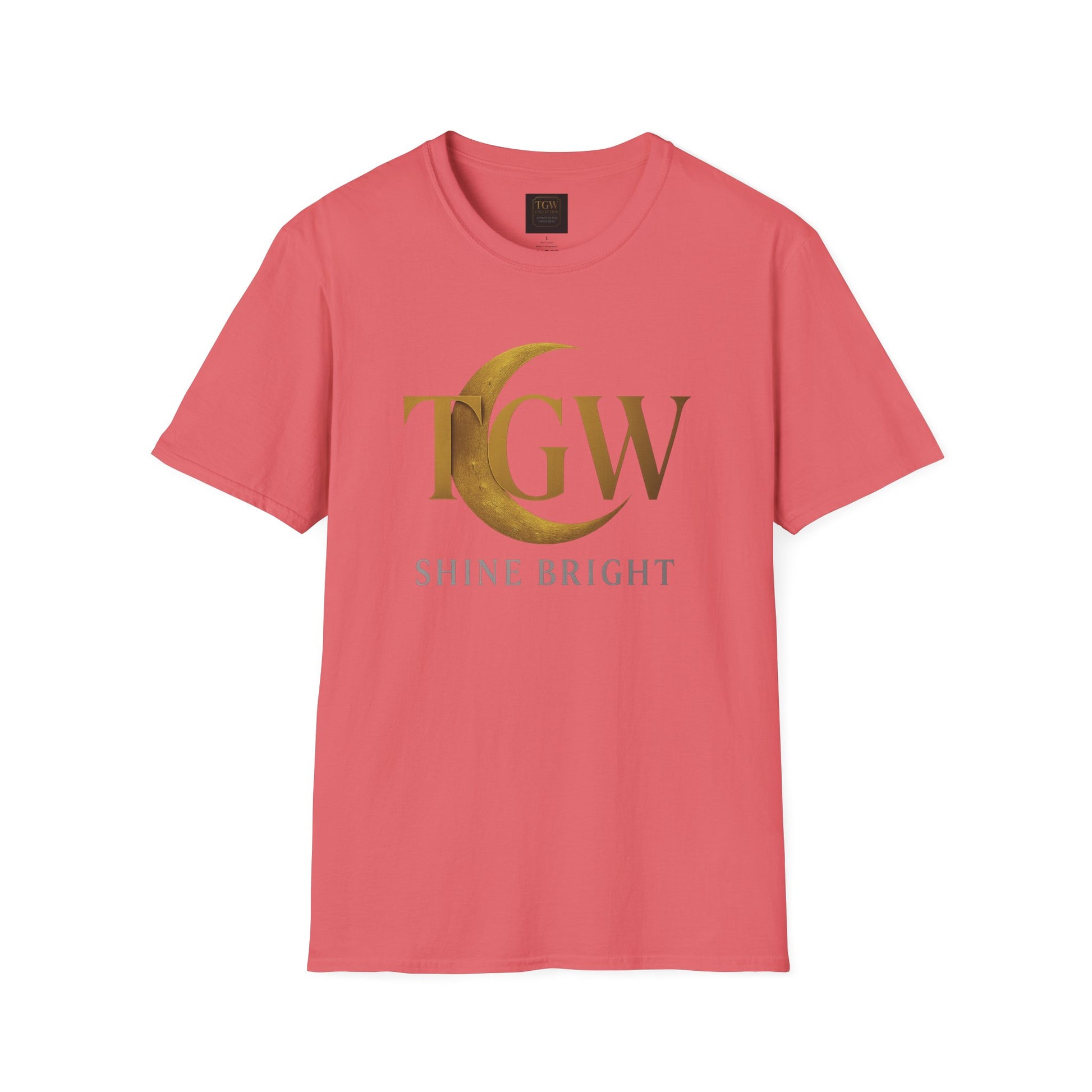 Shine Bright T-Shirt, Graphic Tee, Motivational Gift, Casual Wear, Inspirational Apparel