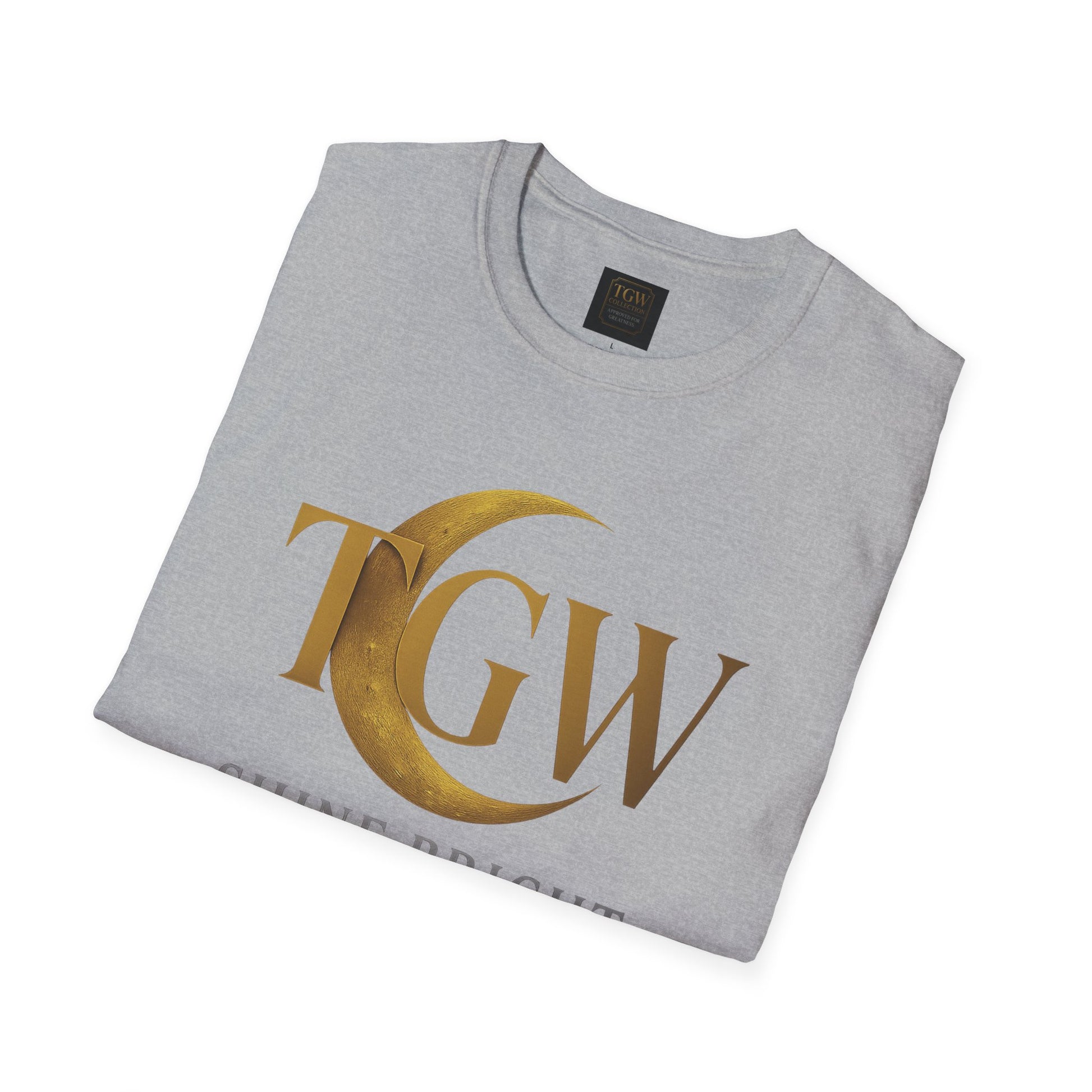 Shine Bright T-Shirt, Graphic Tee, Motivational Gift, Casual Wear, Inspirational Apparel