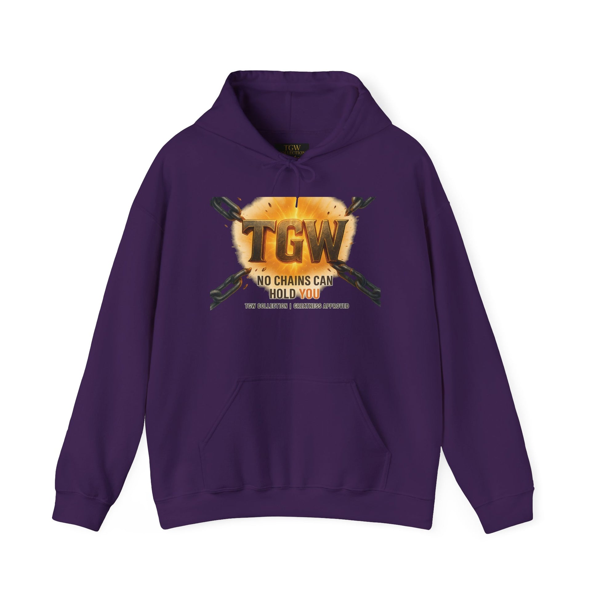Empowering Hoodie Sweatshirts - "No Chains Can Hold You"