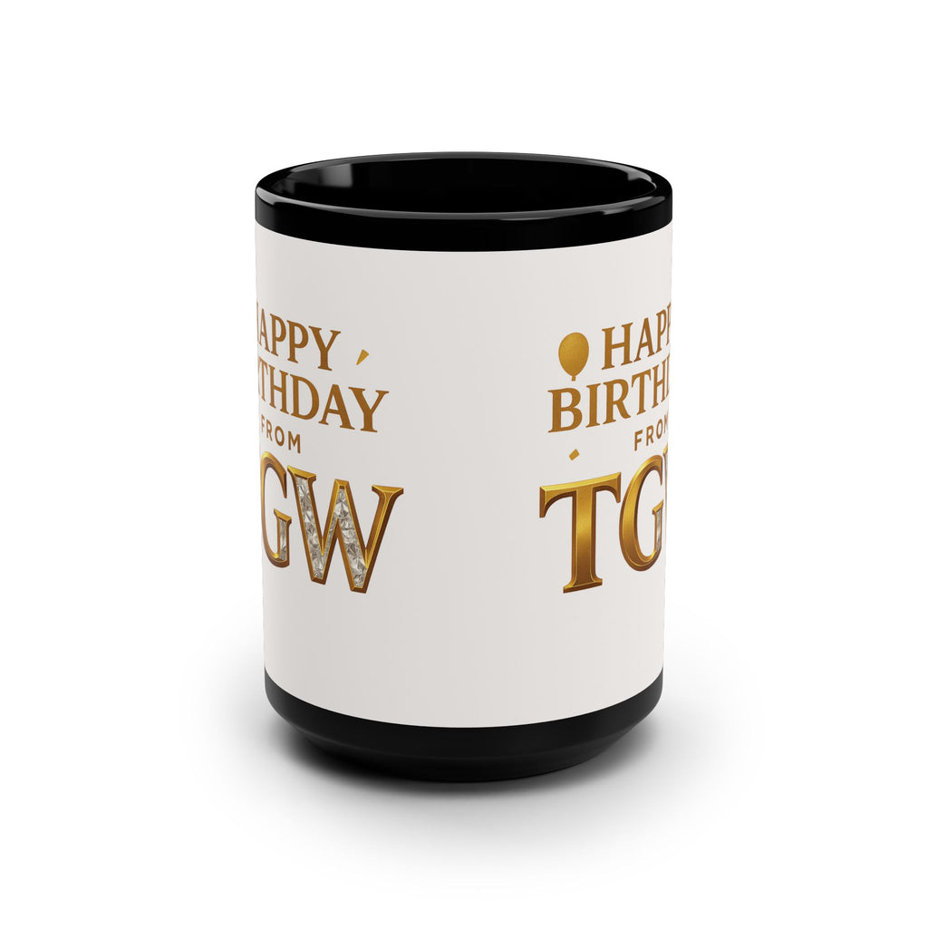 Personalized Birthday Mug, Custom Gift for Coffee Lovers, Unique Mug, Coffee Drinkware, Party Favor, Special Occasion
