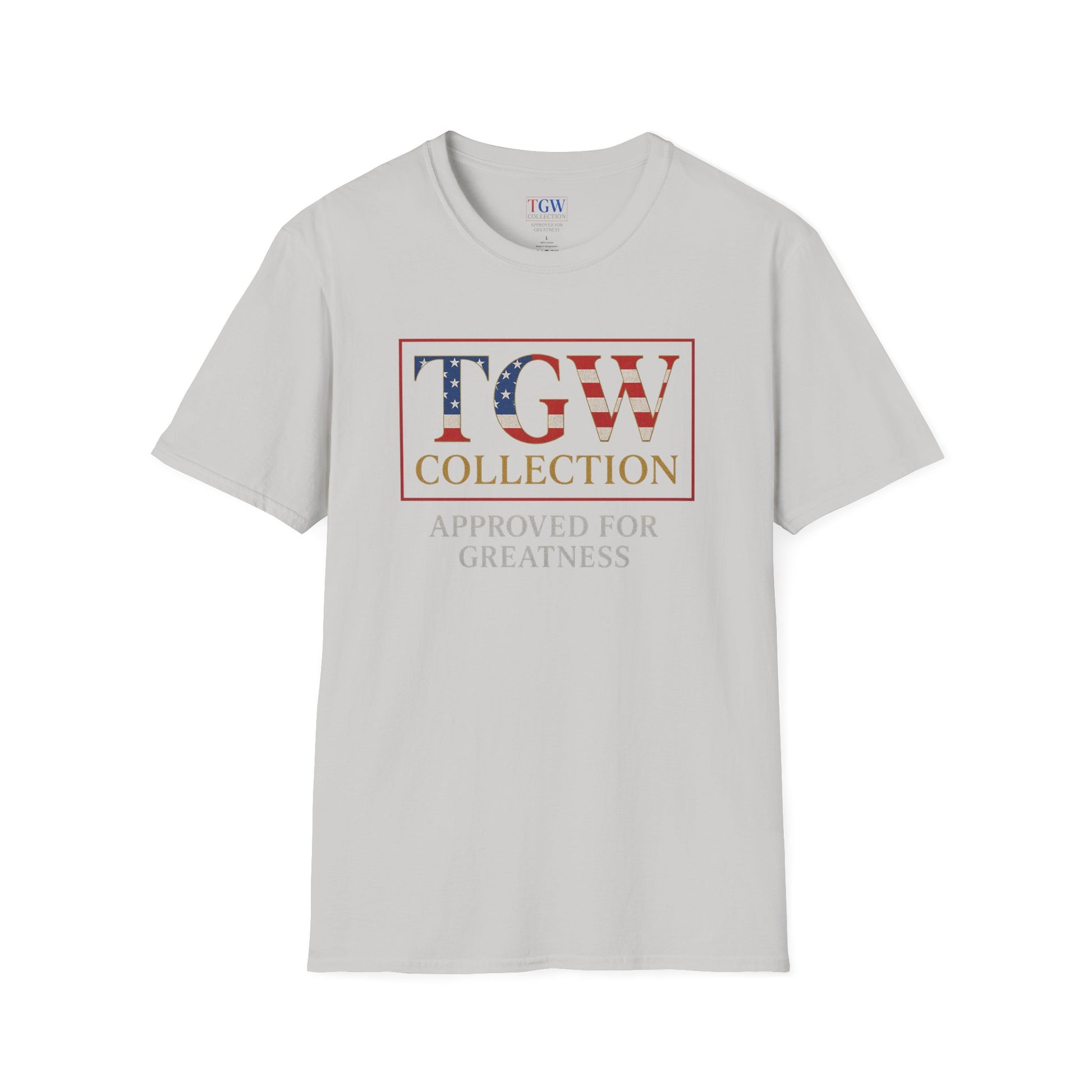 Soft style T-Shirt: TGW Collection, Approved for Greatness - Comfortable Apparel for Everyday, Gifts for Friends, USA Pride