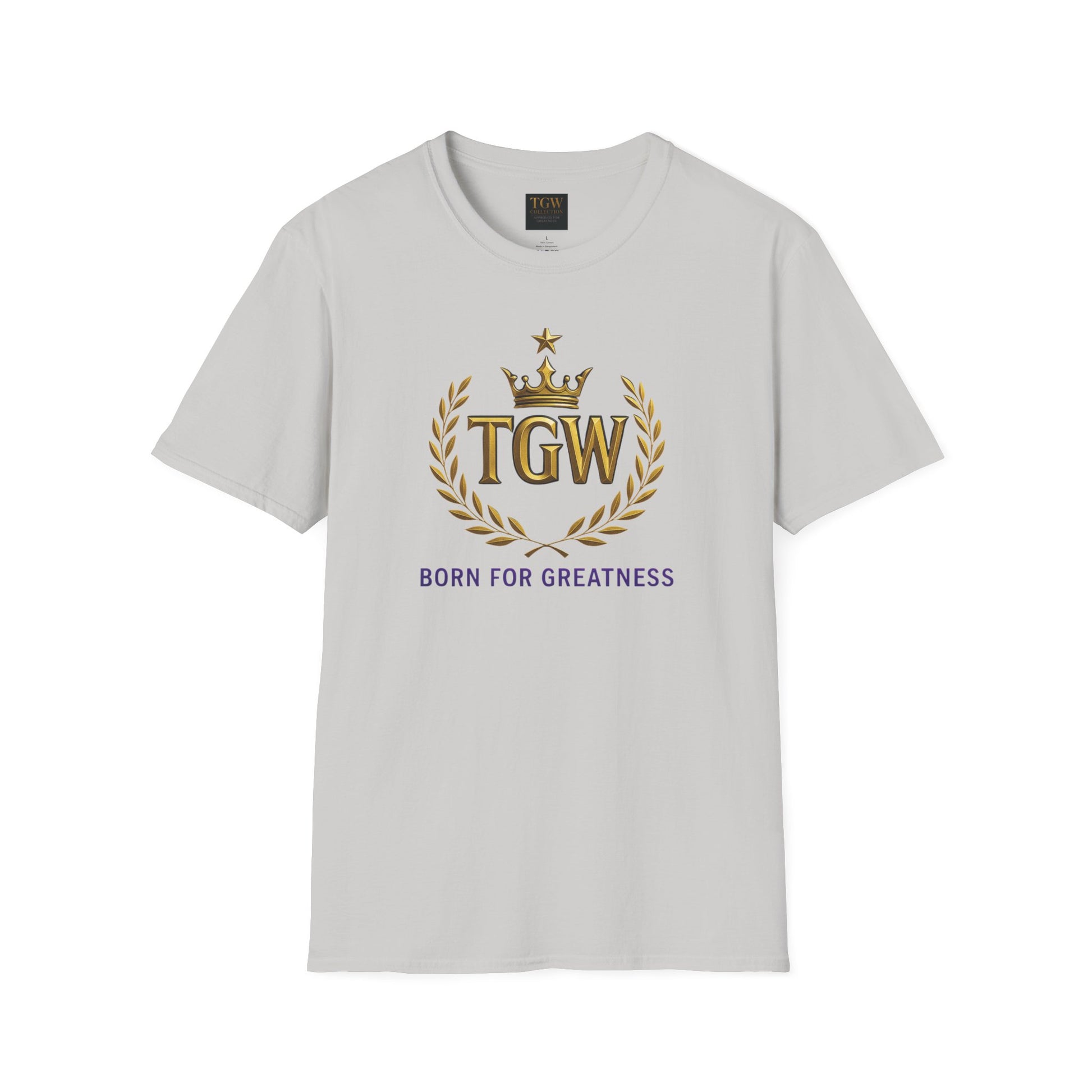 Inspirational T-Shirt - Born for Greatness, Motivational Tee, Gift for Achievers, Casual Wear, Everyday Comfort