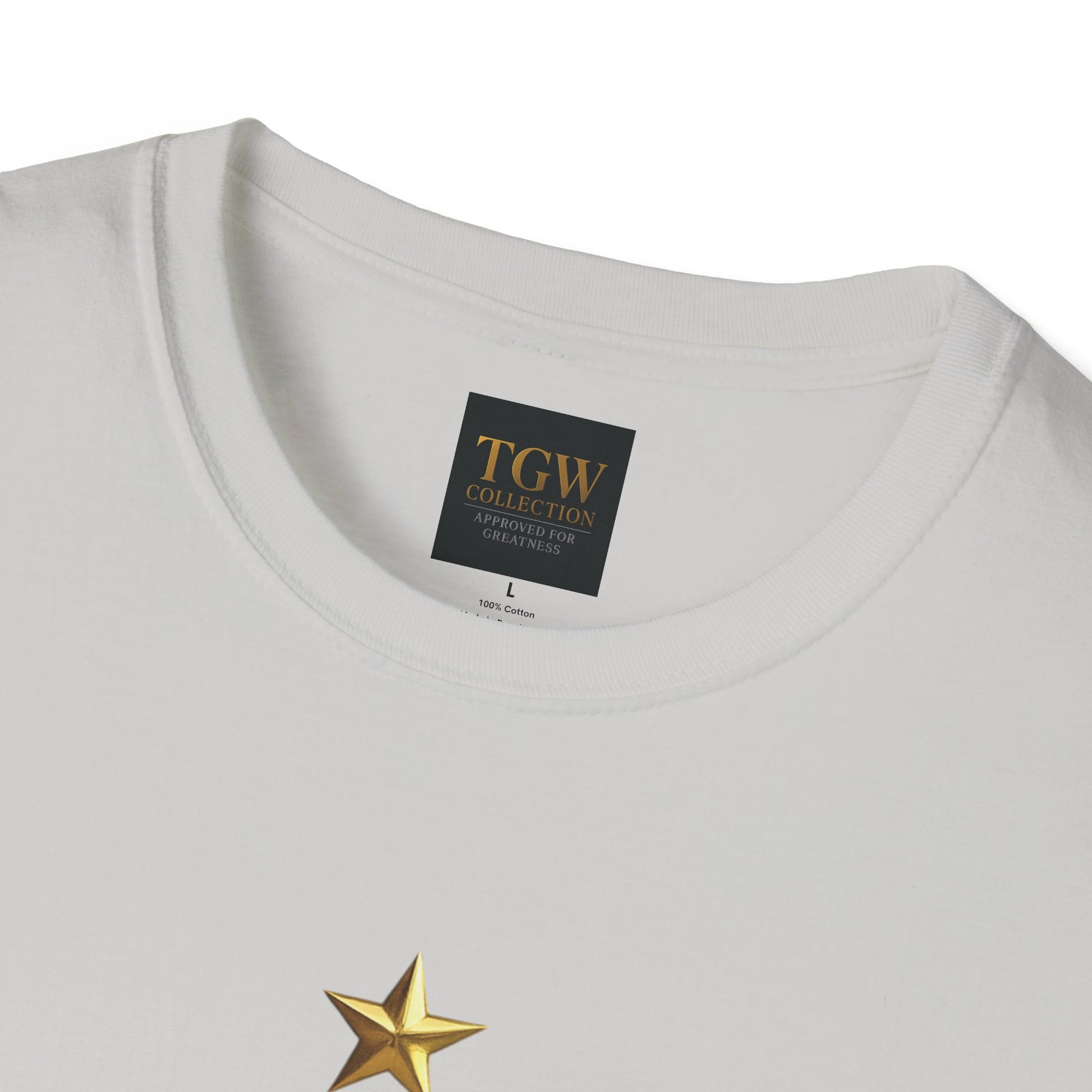 Softstyle T-Shirt - TGW 'Born for Greatness' Tee, Motivational Gift, Casual Wear, Inspirational Apparel, Achievement
