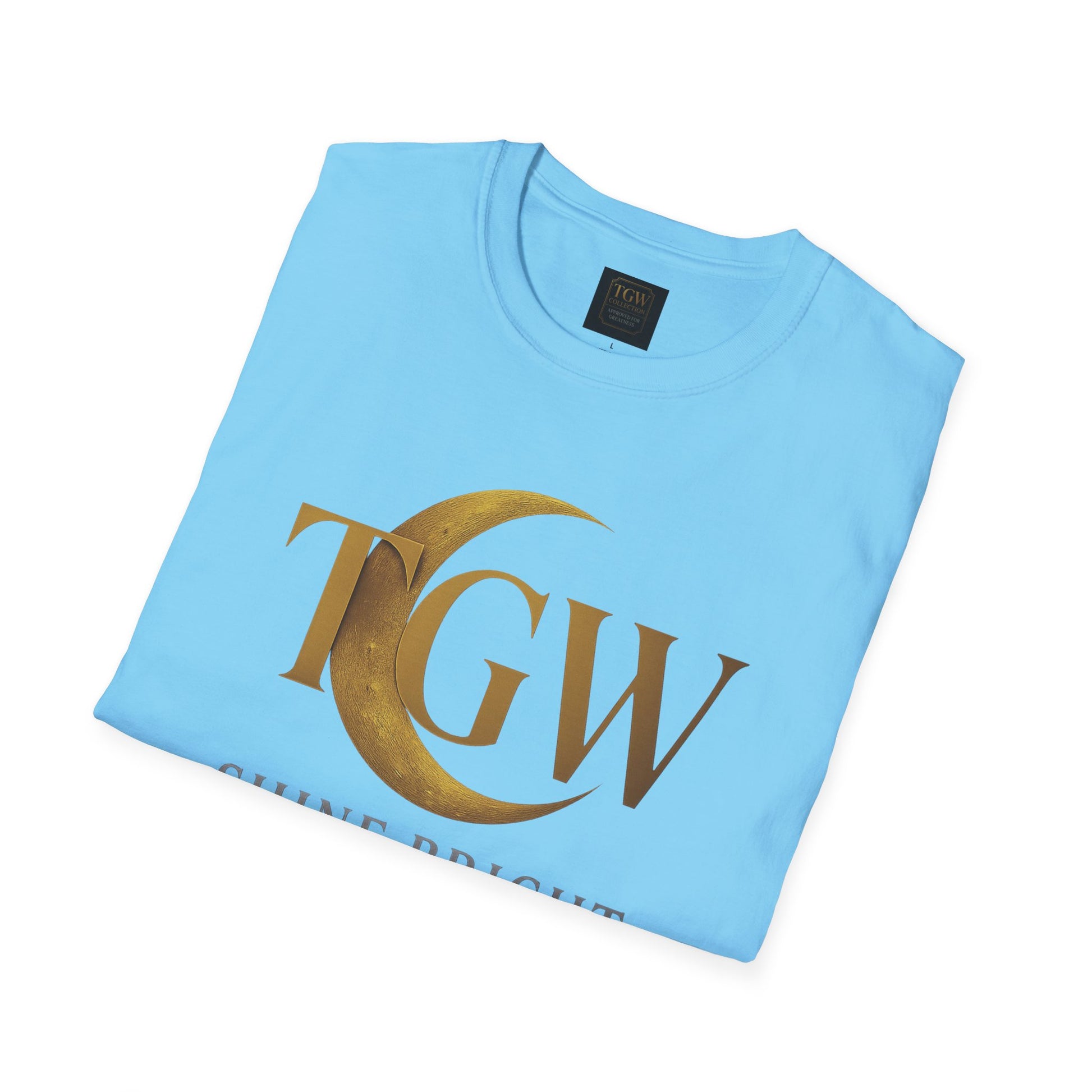 Shine Bright T-Shirt, Graphic Tee, Motivational Gift, Casual Wear, Inspirational Apparel