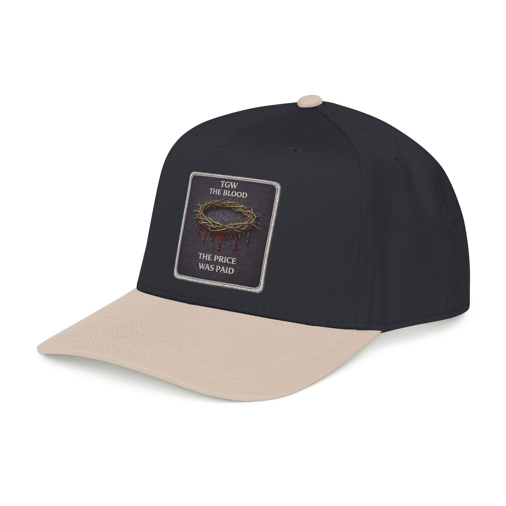 TGW “THE BLOOD” — The Price Was Paid - Mid Profile Baseball Cap