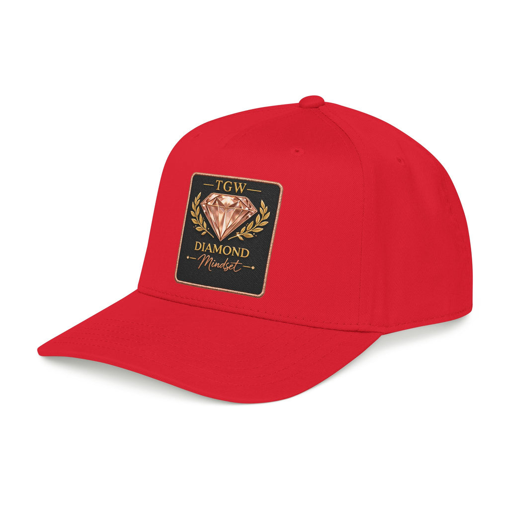 TGW Diamond Mindset Cap "Built Under Pressure"  Mid Profile Baseball Cap
