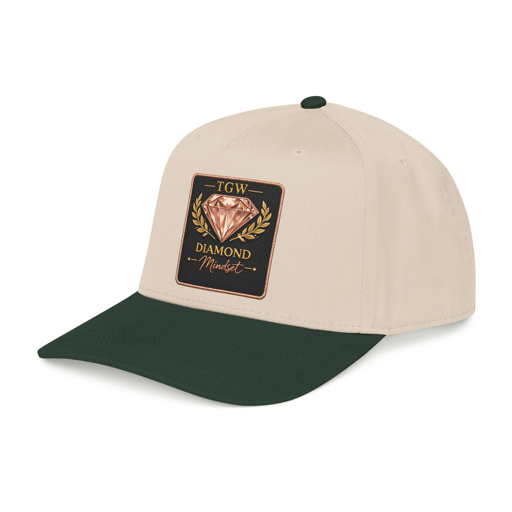 TGW Diamond Mindset Cap "Built Under Pressure"  Mid Profile Baseball Cap