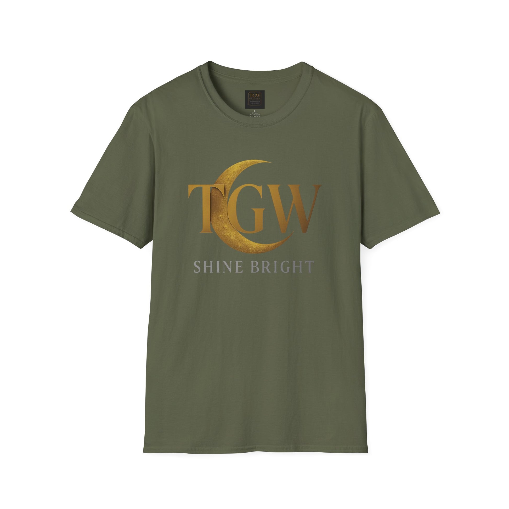 Shine Bright T-Shirt, Graphic Tee, Motivational Gift, Casual Wear, Inspirational Apparel