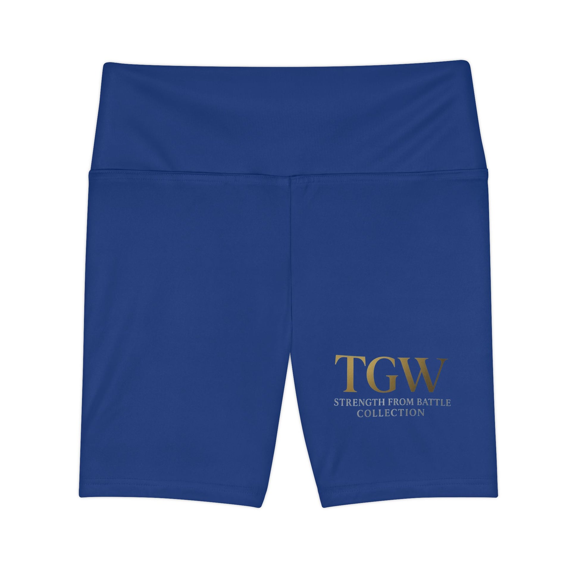 Empowering Women's Workout Shorts - Strength From Battle Collection, Fitness, Activewear, Sporty Gifts, Gym Essentials