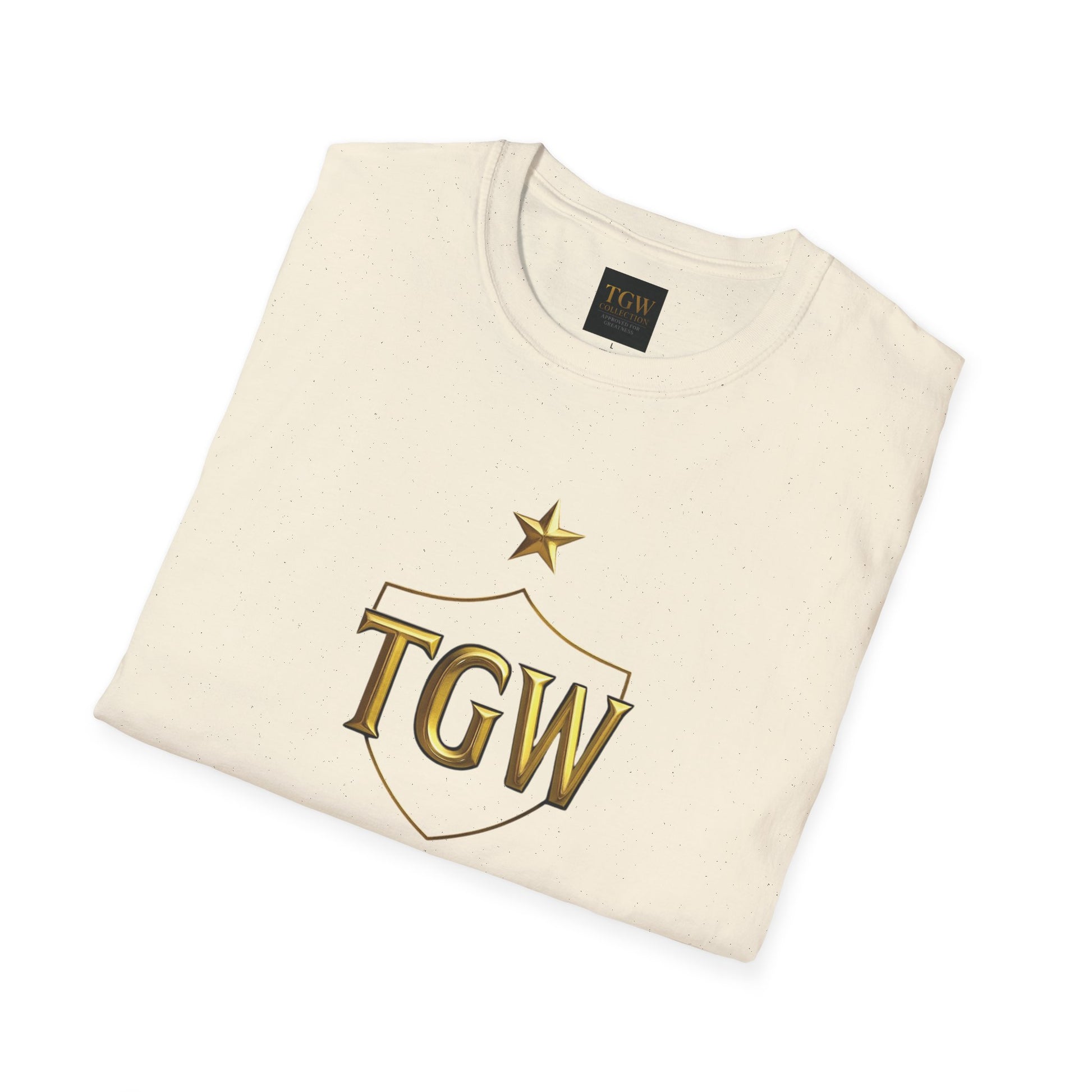 Softstyle T-Shirt - TGW 'Born for Greatness' Tee, Motivational Gift, Casual Wear, Inspirational Apparel, Achievement