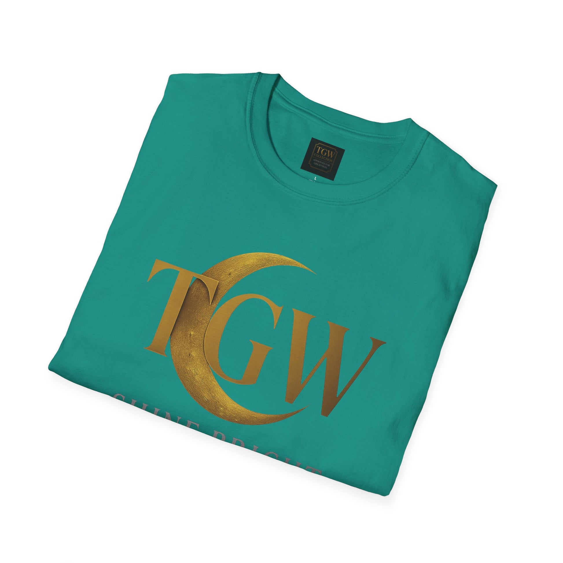 Shine Bright T-Shirt, Graphic Tee, Motivational Gift, Casual Wear, Inspirational Apparel