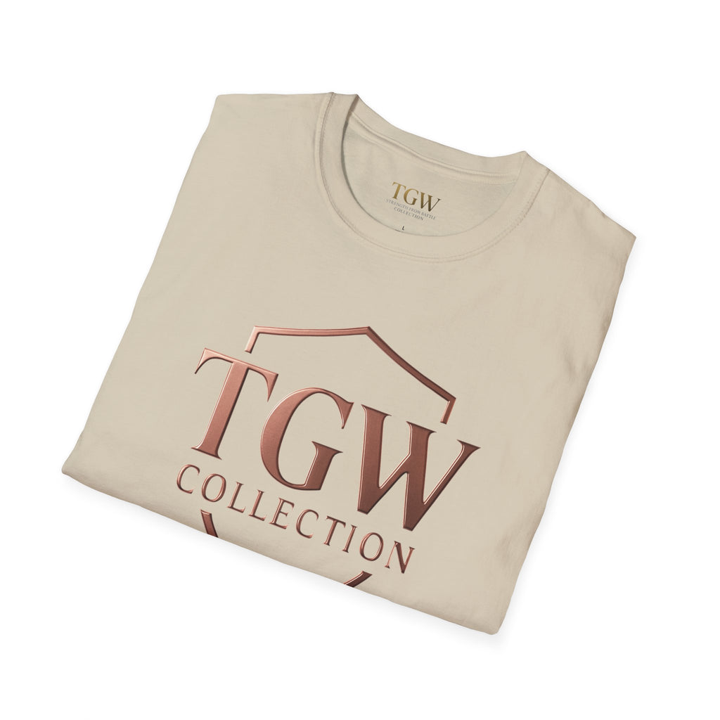 Softstyle T-Shirt with TGW Collection Design | Casual Wear, Graphic Tee, Gift for Her, Everyday Style, Trendy Outfit