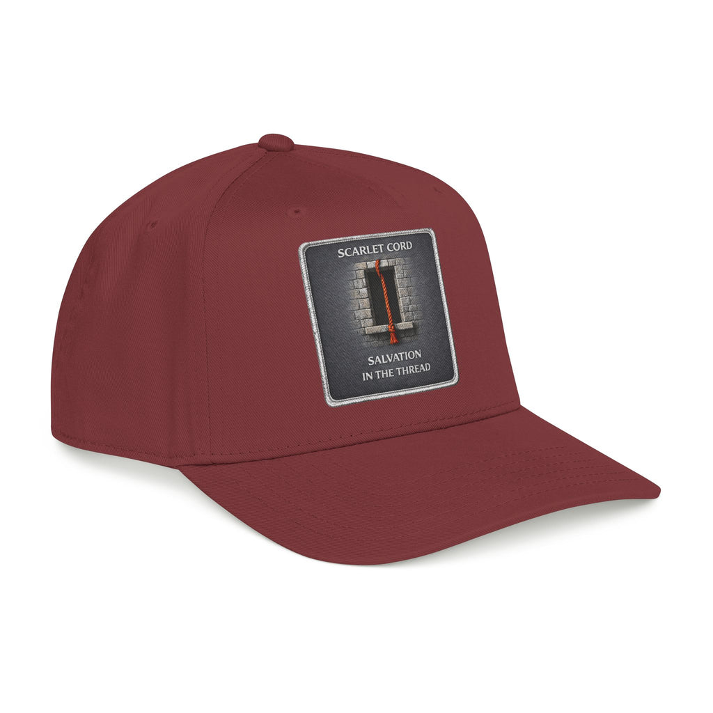 SCARLET CORD — SALVATION IN THE THREAD - Mid Profile Baseball Cap