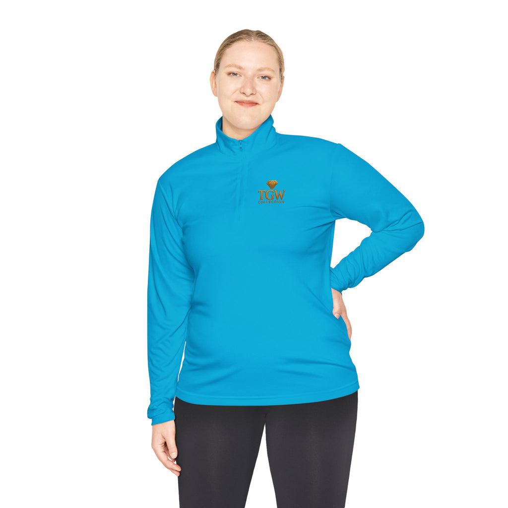 Quarter-Zip Pullover with Custom Design, Perfect for Everyday Wear, Gift for Friends, Cozy Layer for Outdoor Activities