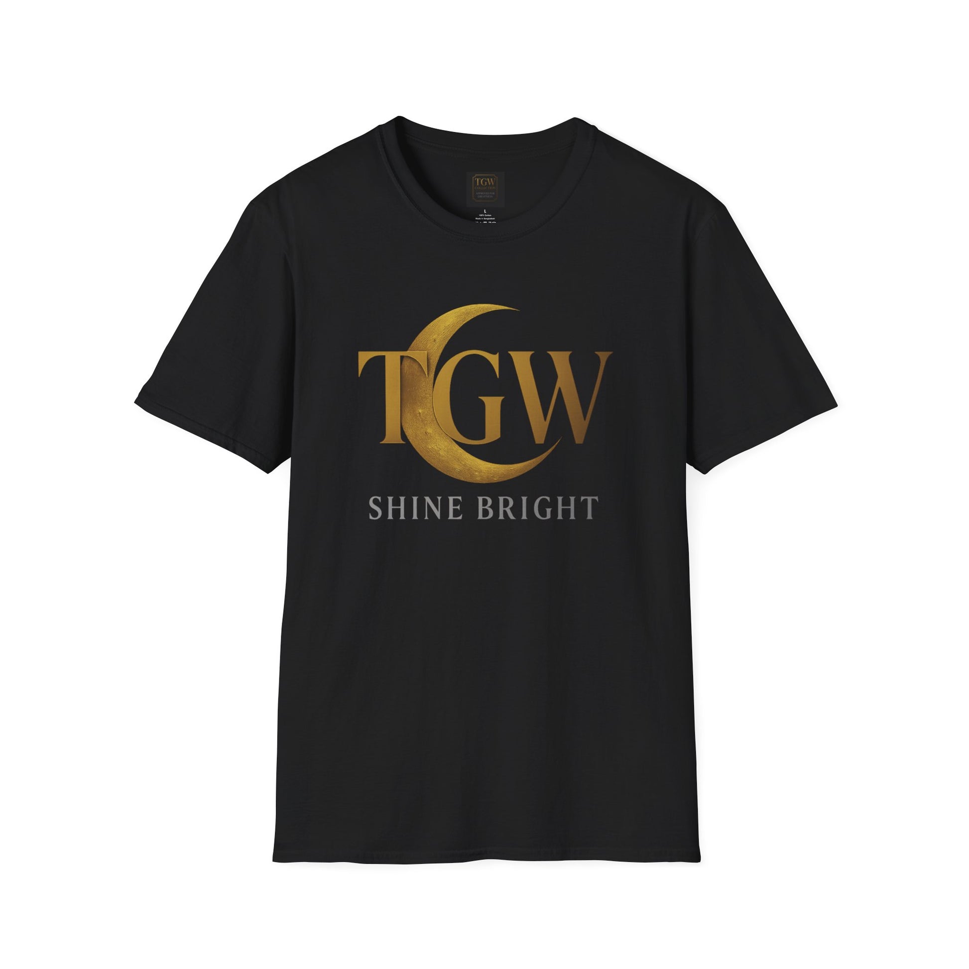 Shine Bright T-Shirt, Graphic Tee, Motivational Gift, Casual Wear, Inspirational Apparel