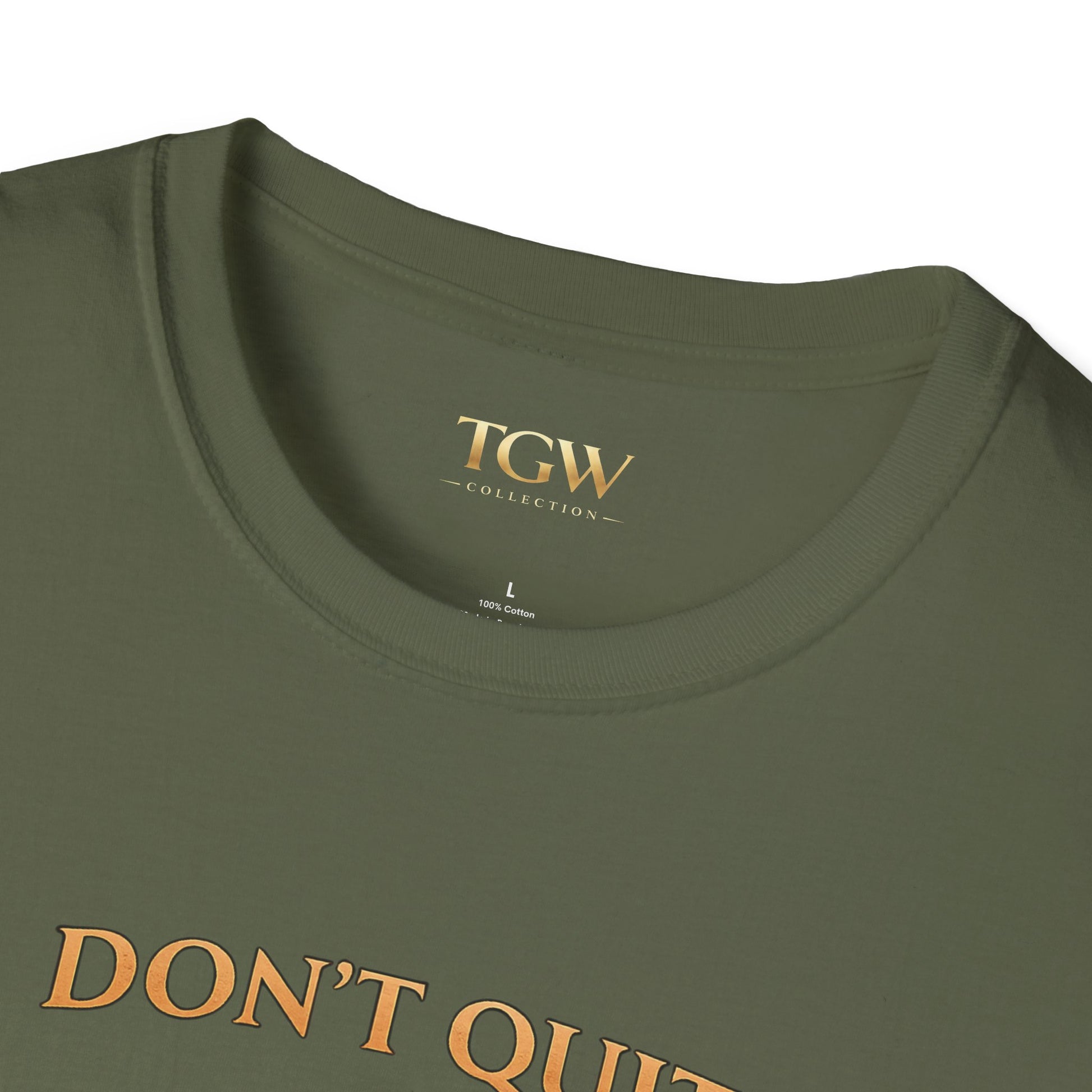 TGW Collection Plum & Gold Boxing Gloves Softstyle T-Shirt