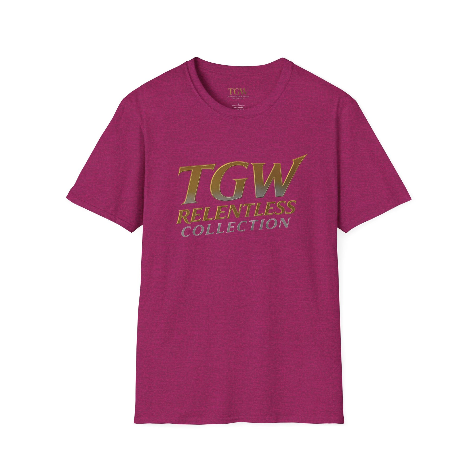 Relentless Collection T-Shirt - Motivational Tee, Casual Wear, Gift for Him/Her, Fitness Apparel, Everyday Style