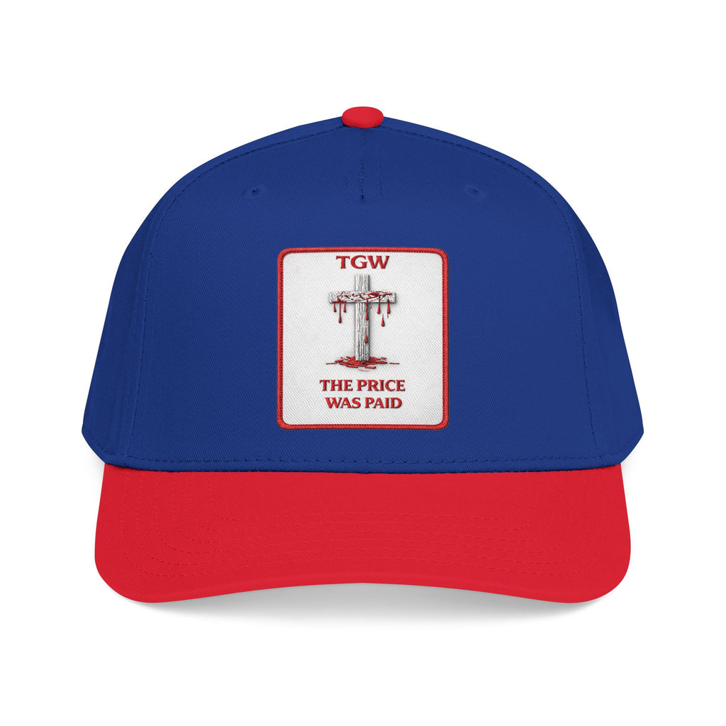 TGW “THE PRICE WAS PAID”  Mid Profile Baseball Cap