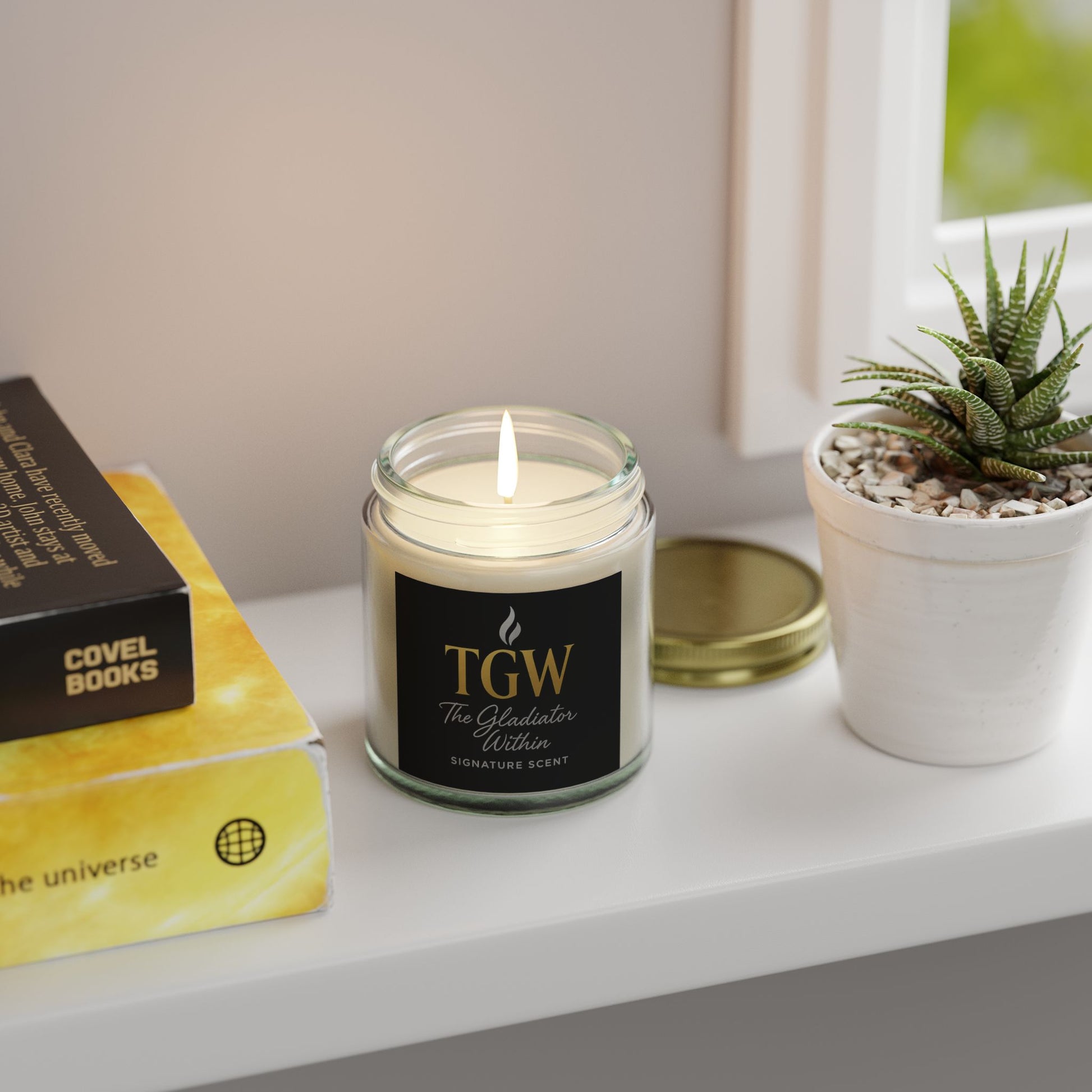 Luxurious Scented Candles for Relaxation, The Gladiator Within - Perfect Gift, Home Decor, Spa Nights, Aromatherapy
