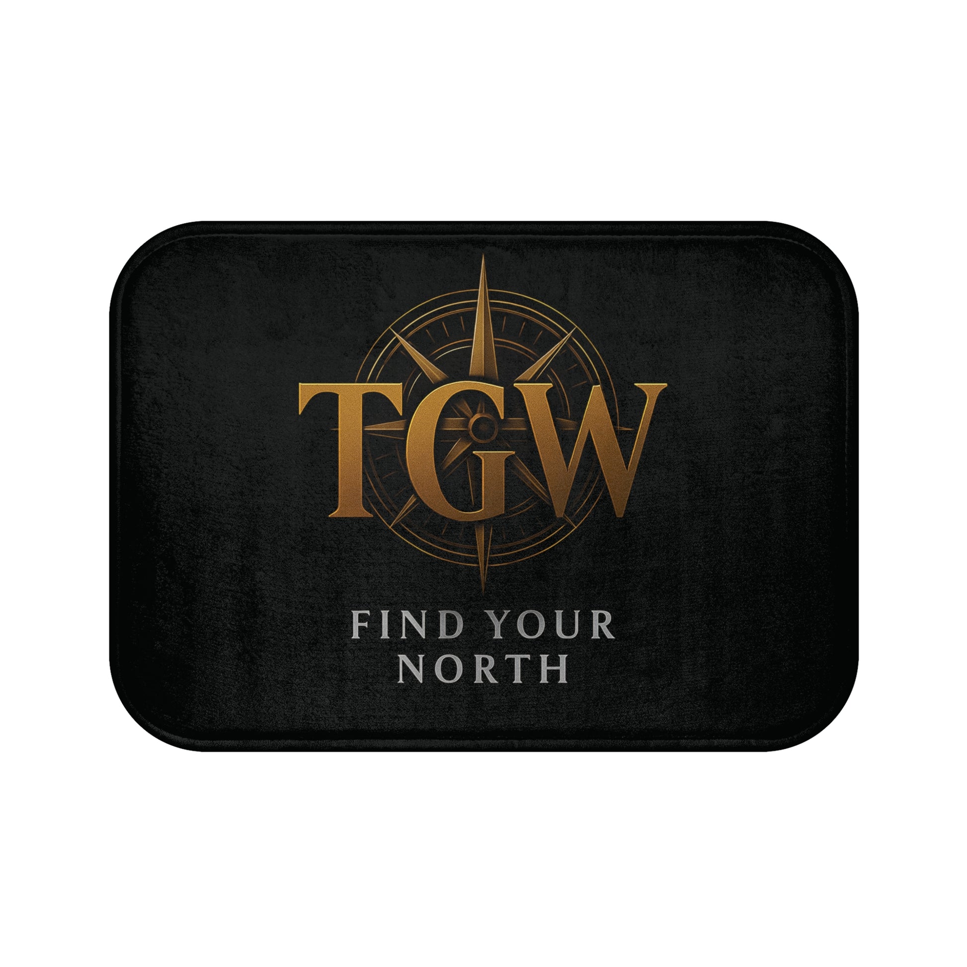 Find Your North Electrifying Bath Mat