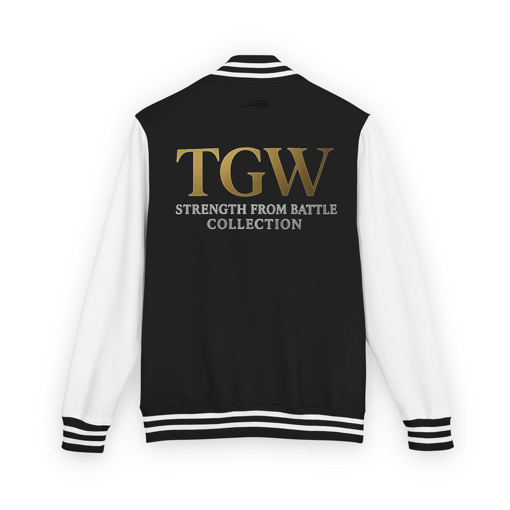 Men Heavyweight Letterman Jacket - Vintage Style Varsity Jacket for Everyday Wear, Sports Events, Graduation, Casual Outings, Team Spirit