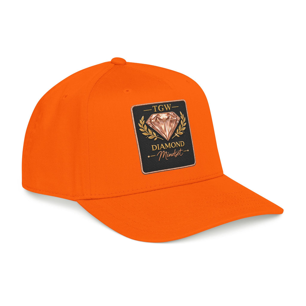 TGW Diamond Mindset Cap "Built Under Pressure"  Mid Profile Baseball Cap