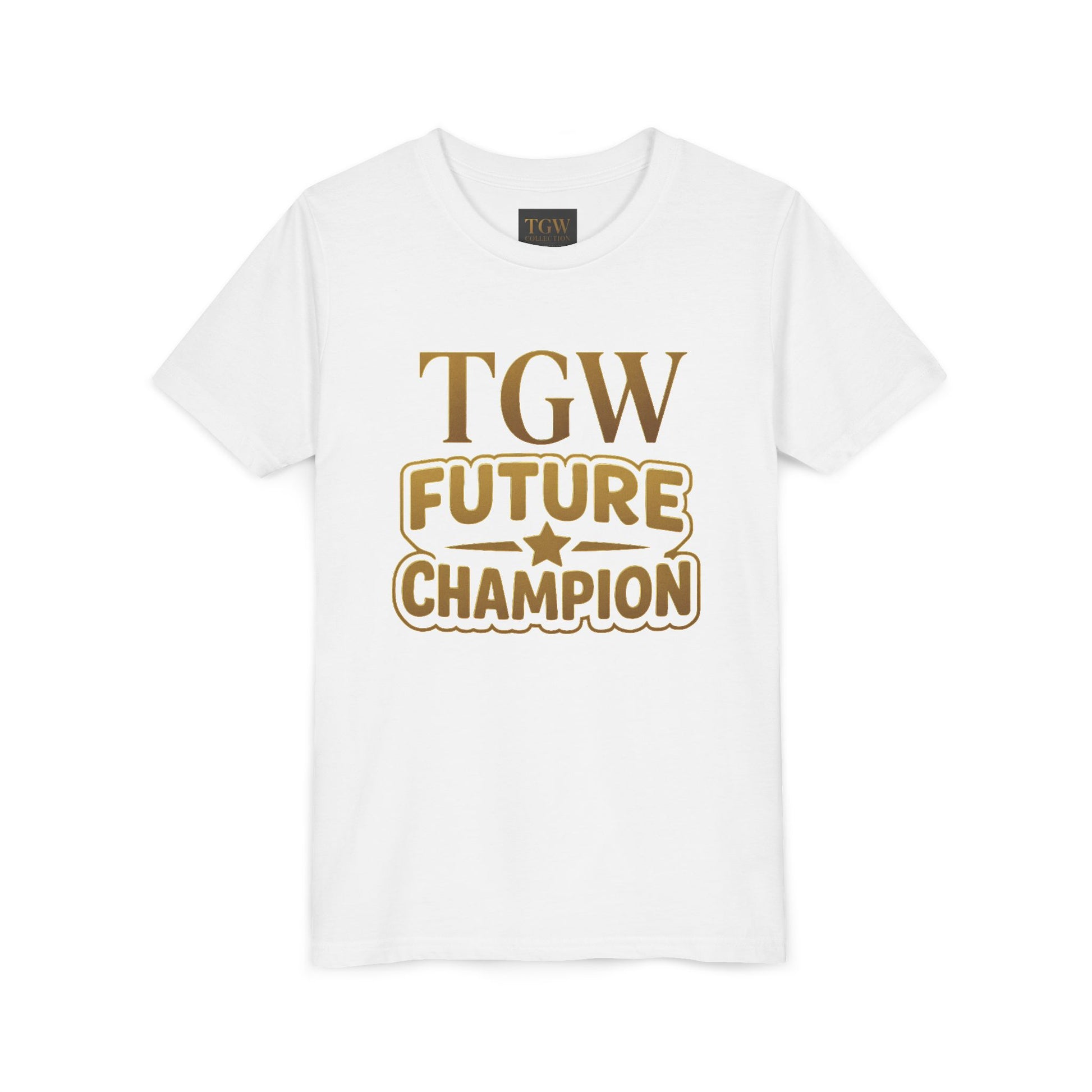 Future Champion Youth Tee - Motivational Kids Shirt, Sportswear, Birthday Gift, Fun Apparel, Champion Theme