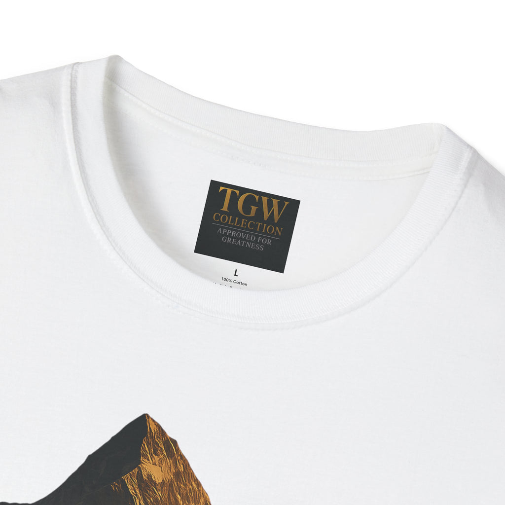 Stylish Mountain Graphic T-Shirt, Adventure Tee, Casual Wear, Apparel, Gift for Nature Lovers
