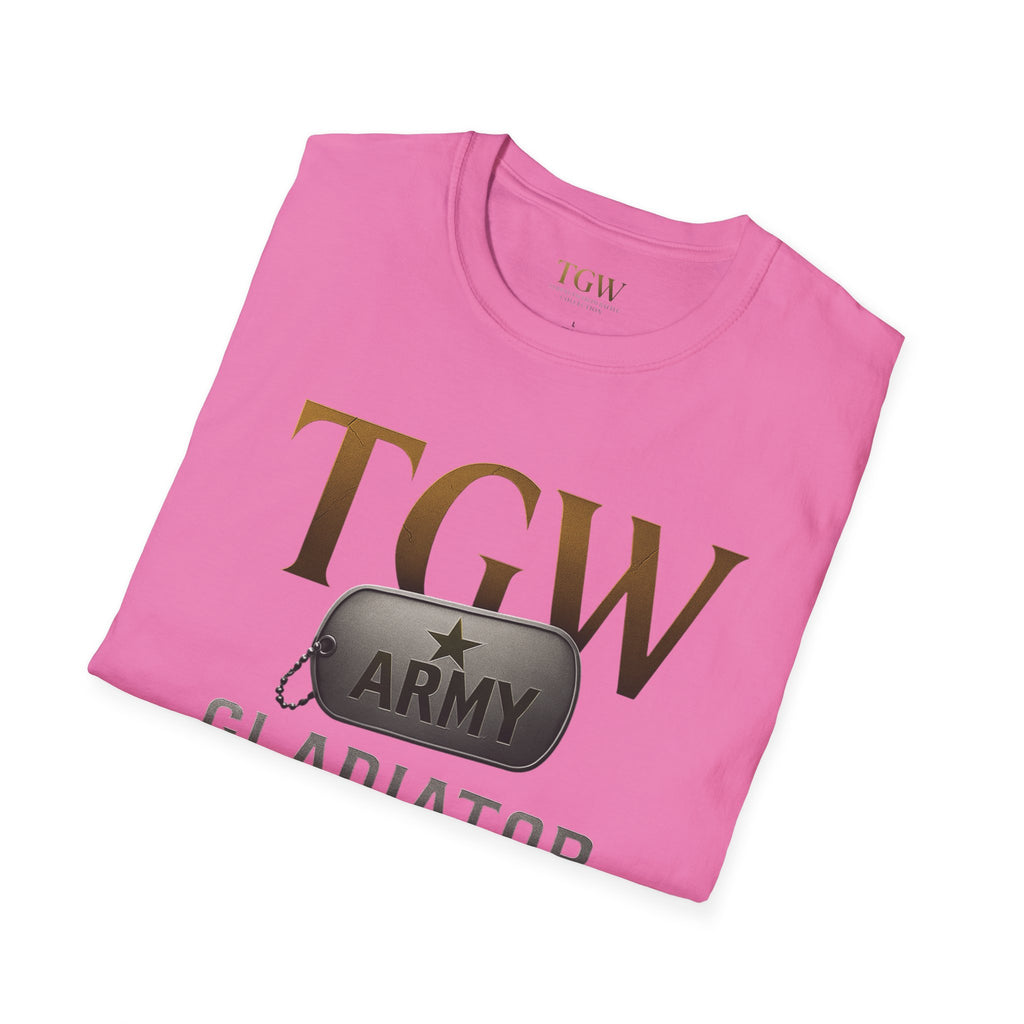 Gladiator Within T-Shirt, Unisex Army Tee, Motivational Gift, Fitness Apparel, Casual Wear, Workout Top, Inspirational Shirt