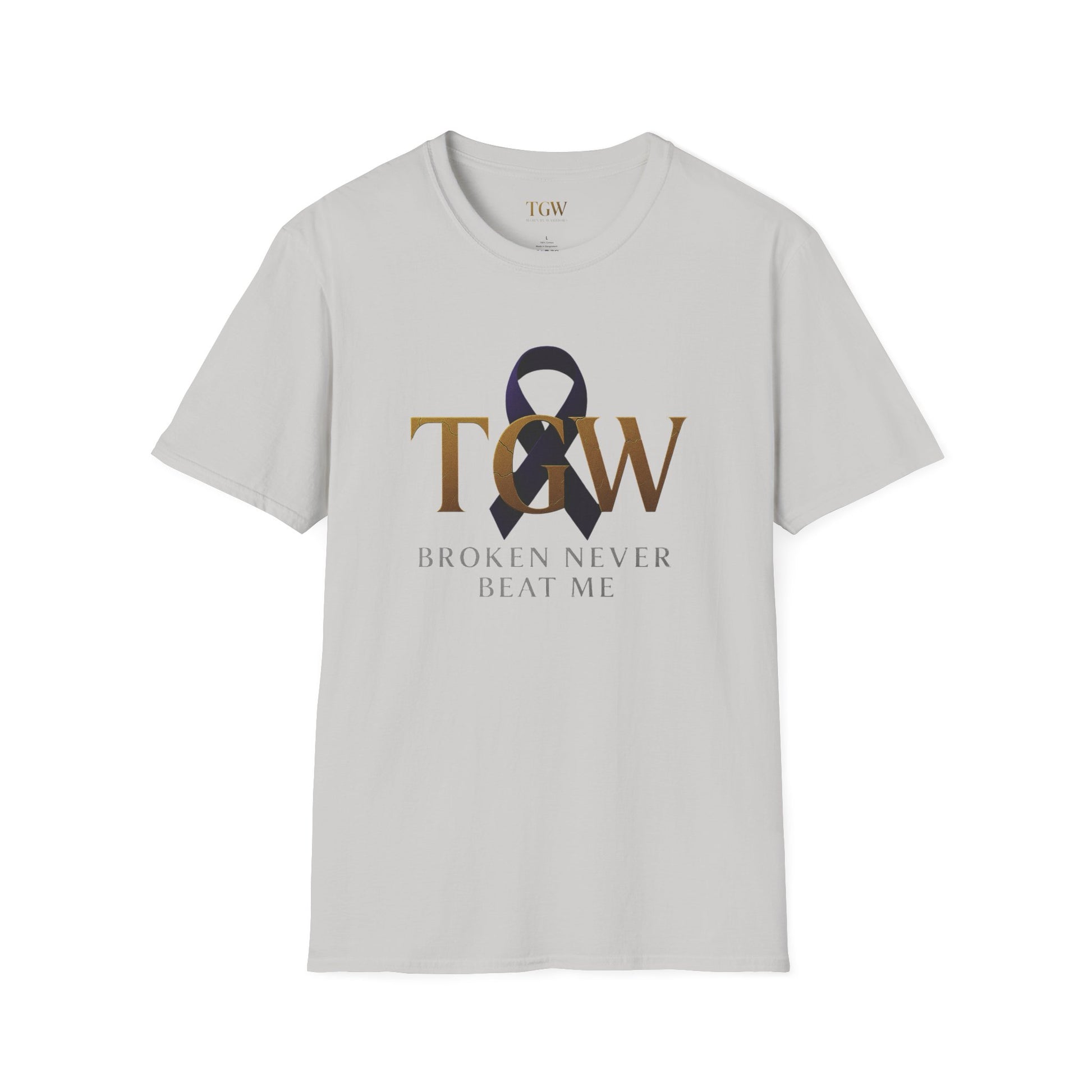 Empowering Unisex Softstyle T-Shirt, Supportive Tee for Awareness, Gift for Cancer Fighters, Casual Wear, Inspirational Shirt