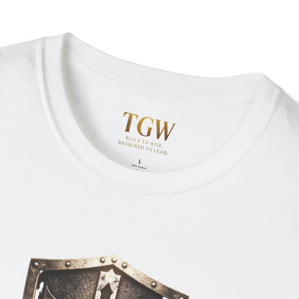 Shield of Resolve (TGW Collection Greatness Approved) Softstyle T-Shirt