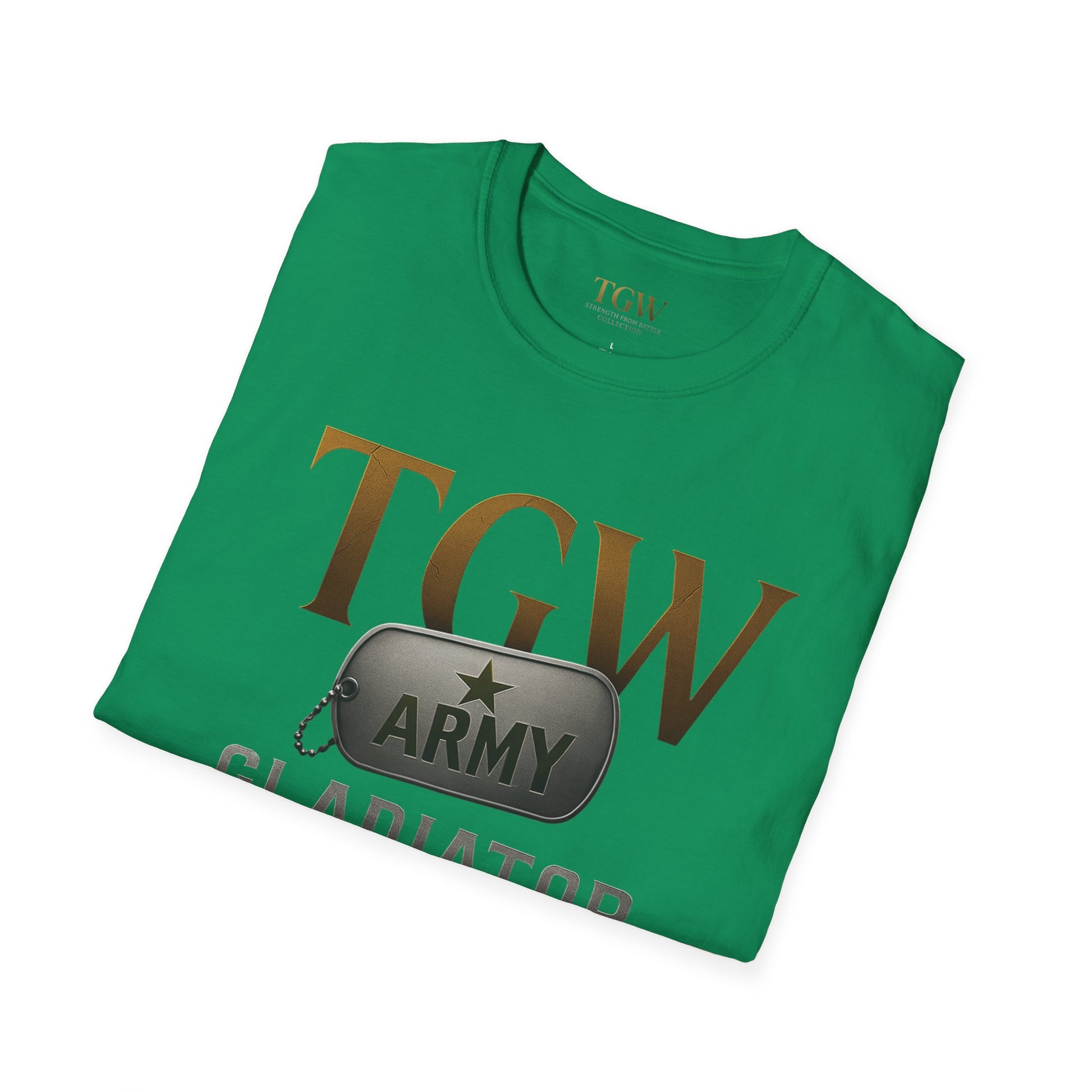 Gladiator Within T-Shirt, Unisex Army Tee, Motivational Gift, Fitness Apparel, Casual Wear, Workout Top, Inspirational Shirt