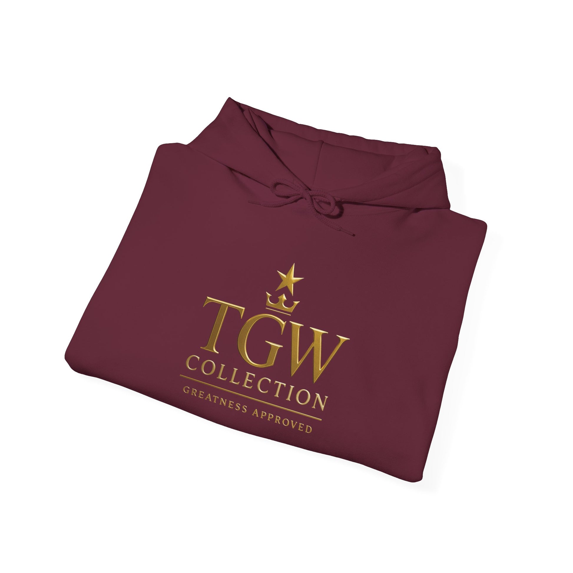 TGW Collection Hooded Sweatshirt: Mindset Over Everything, Style, Cozy Fashion, Gift Idea, Casual, Street-wear