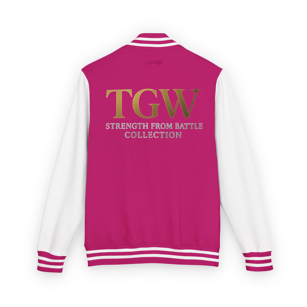 Women Heavyweight Letterman Jacket - Vintage Style Varsity Jacket for Everyday Wear, Sports Events, Graduation, Casual Outings, Team Spirit