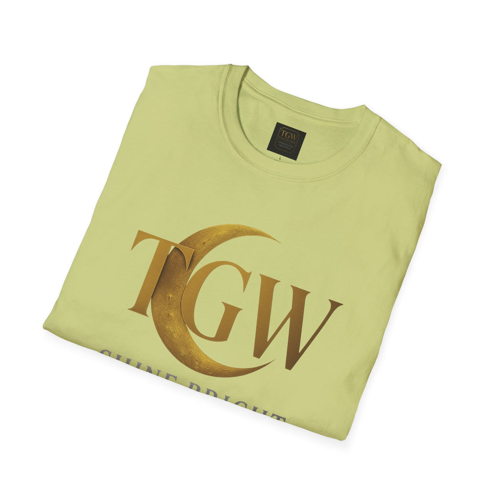 Shine Bright T-Shirt, Graphic Tee, Motivational Gift, Casual Wear, Inspirational Apparel
