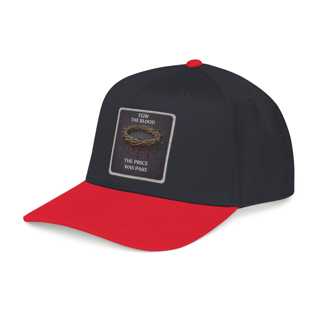 TGW “THE BLOOD” — The Price Was Paid - Mid Profile Baseball Cap