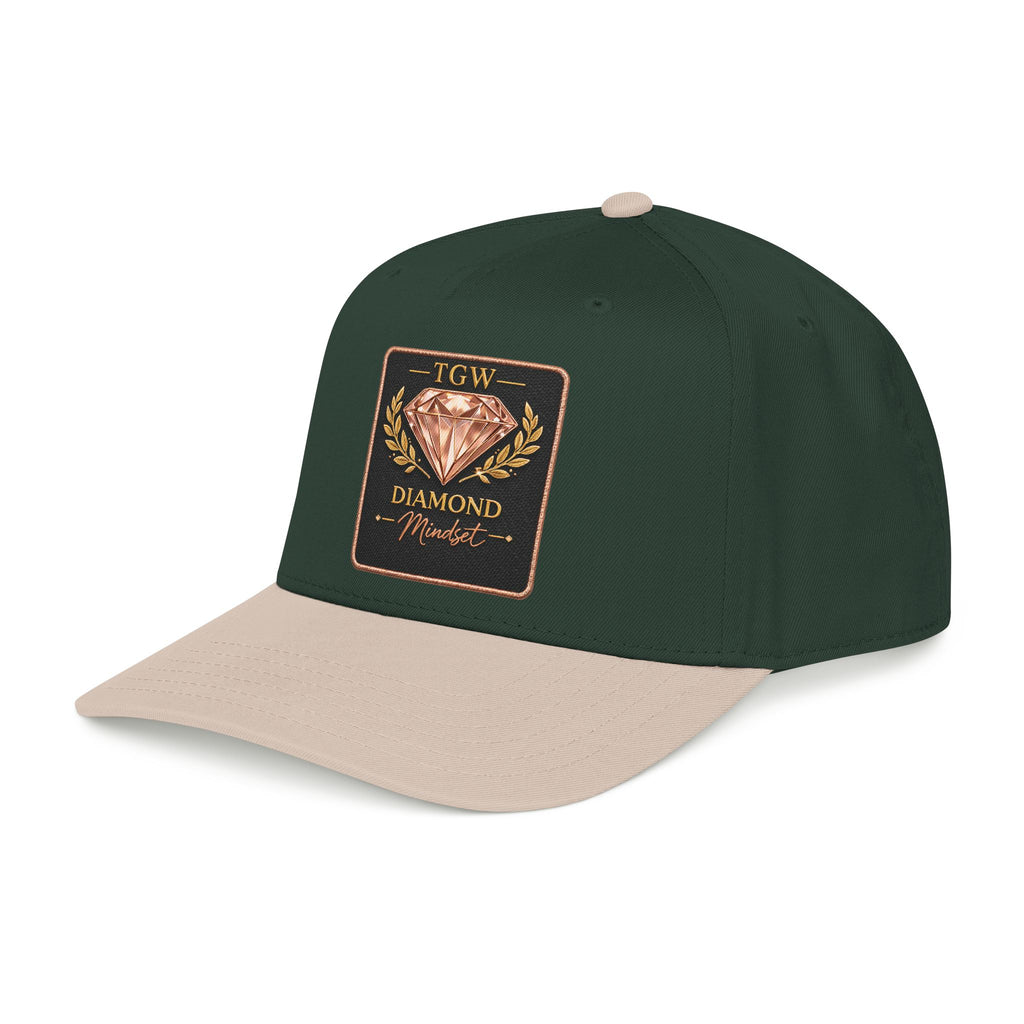 TGW Diamond Mindset Cap "Built Under Pressure"  Mid Profile Baseball Cap