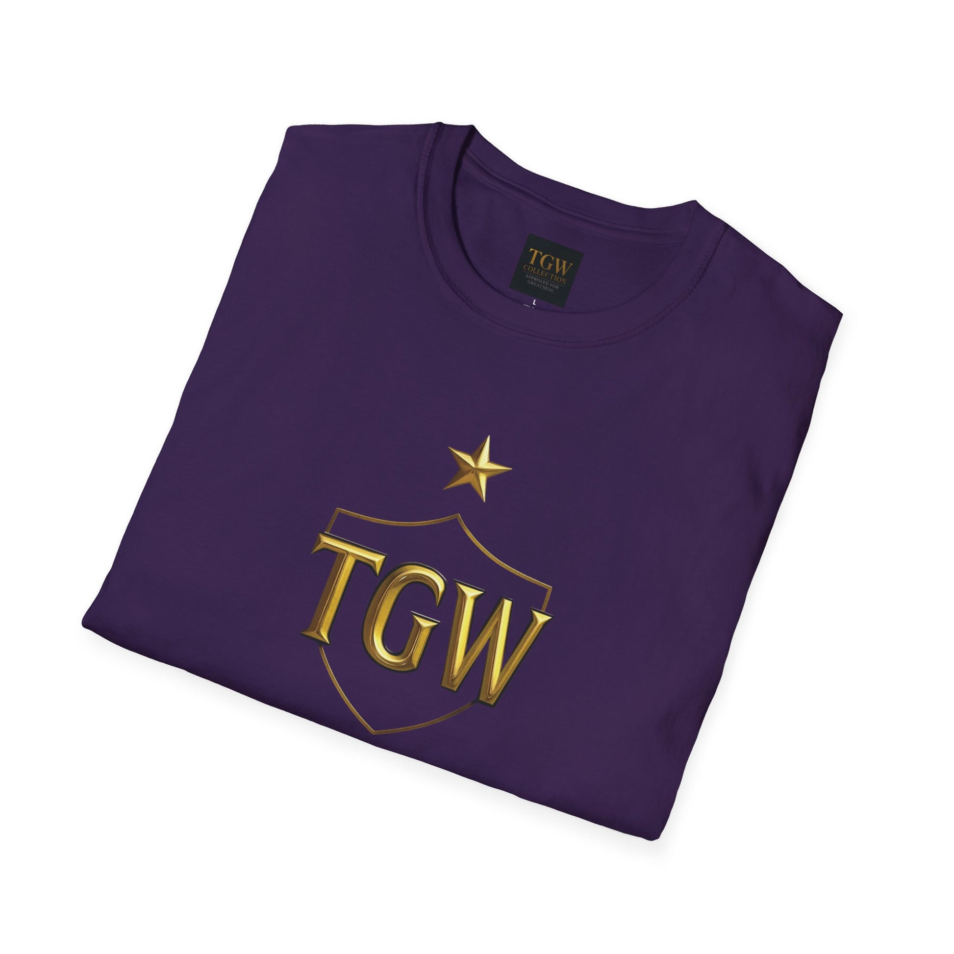 Softstyle T-Shirt - TGW 'Born for Greatness' Tee, Motivational Gift, Casual Wear, Inspirational Apparel, Achievement