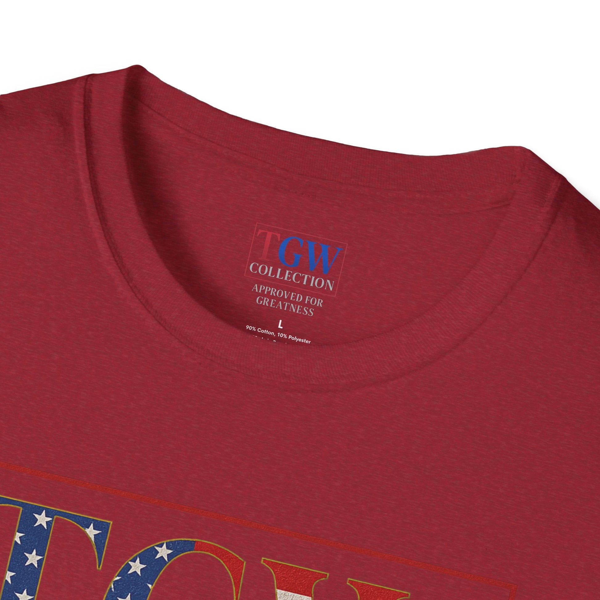 Soft style T-Shirt: TGW Collection, Approved for Greatness - Comfortable Apparel for Everyday, Gifts for Friends, USA Pride