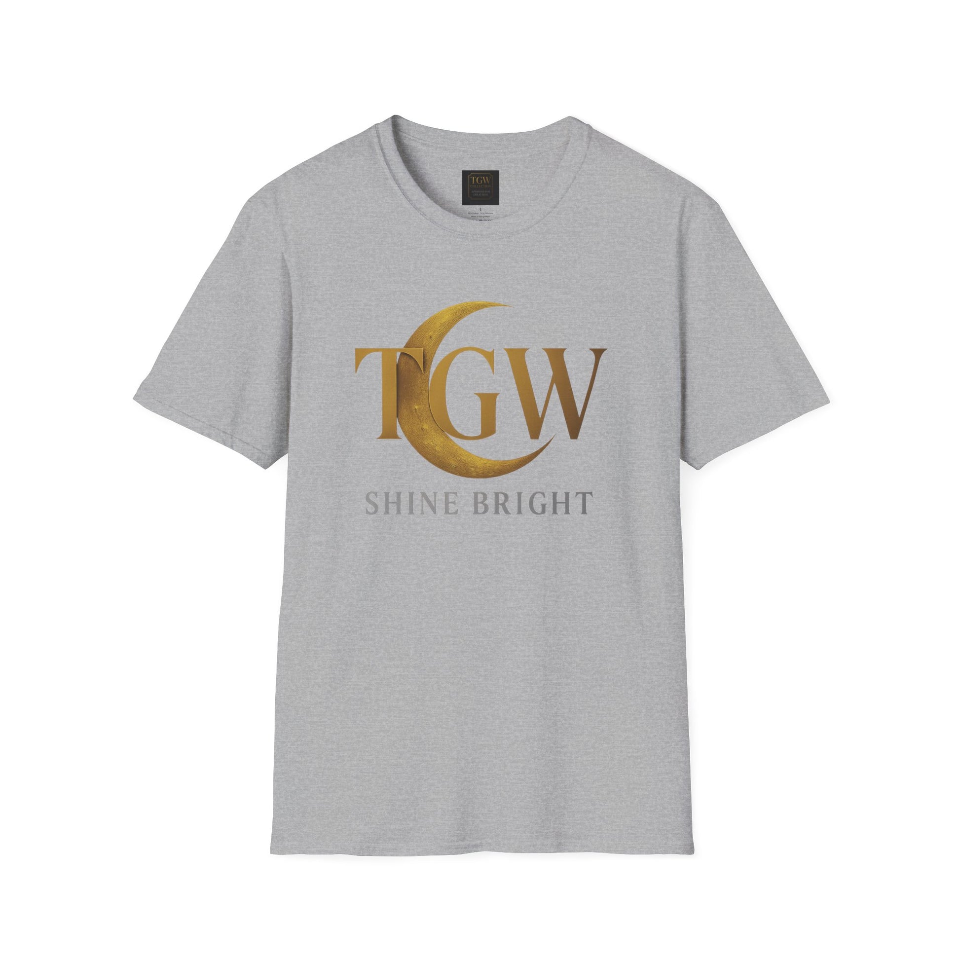 Shine Bright T-Shirt, Graphic Tee, Motivational Gift, Casual Wear, Inspirational Apparel