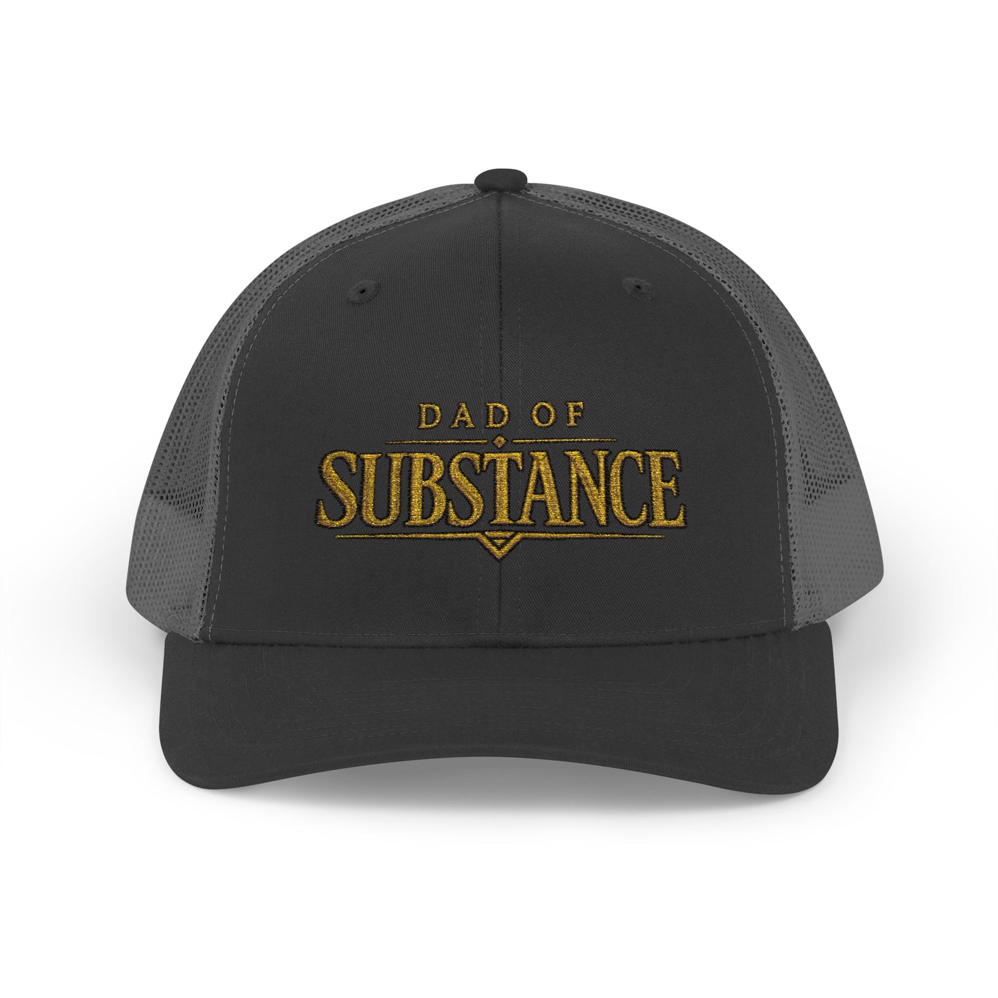 TGW COLLECTION TM - Dad of Substance Snapback Trucker Cap