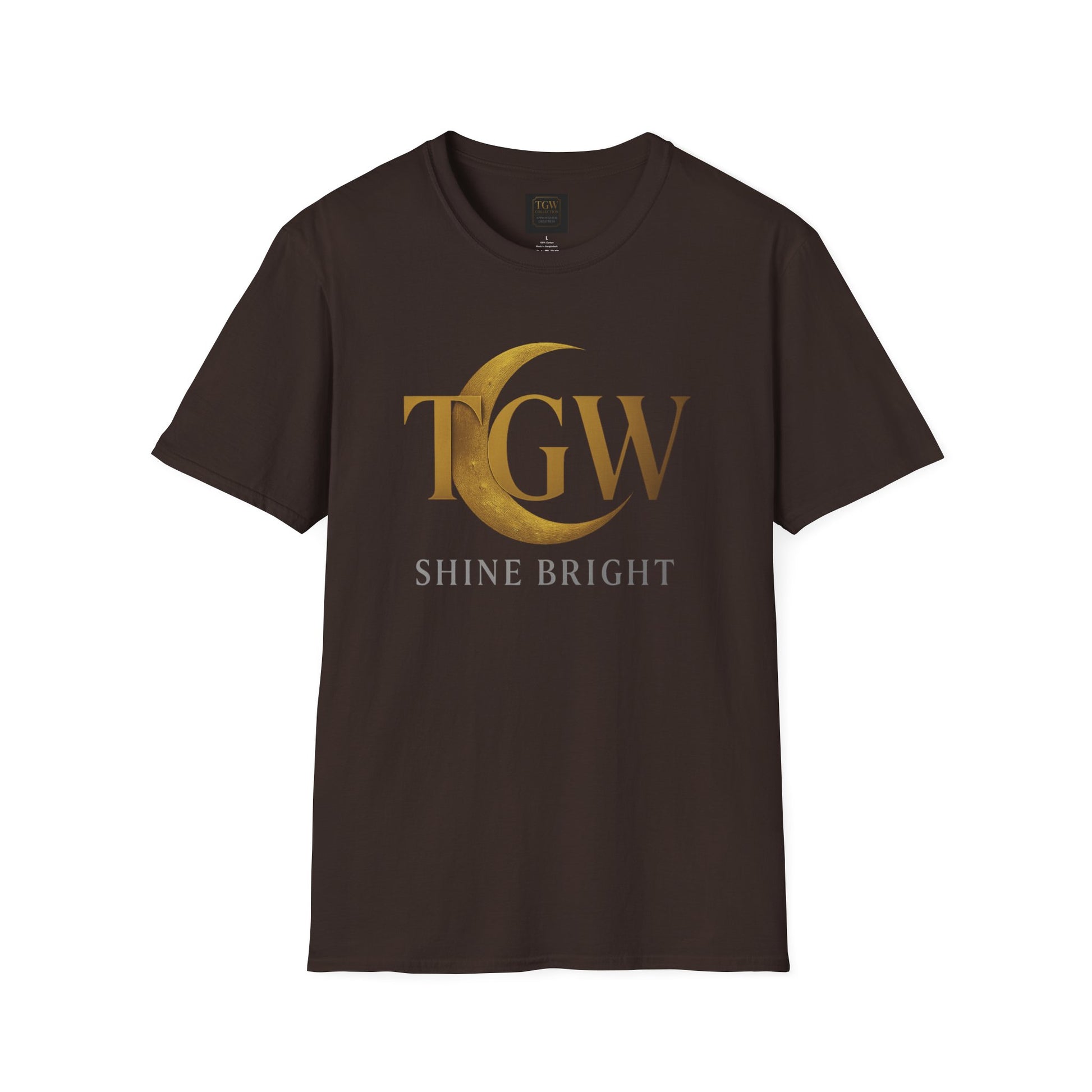 Shine Bright T-Shirt, Graphic Tee, Motivational Gift, Casual Wear, Inspirational Apparel