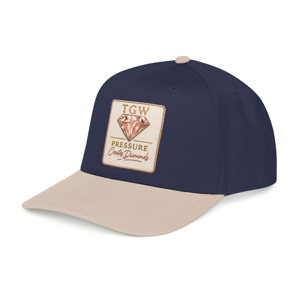 TGW Collection™  The TGW "Pressure Diamonds" Mid Profile Baseball Cap