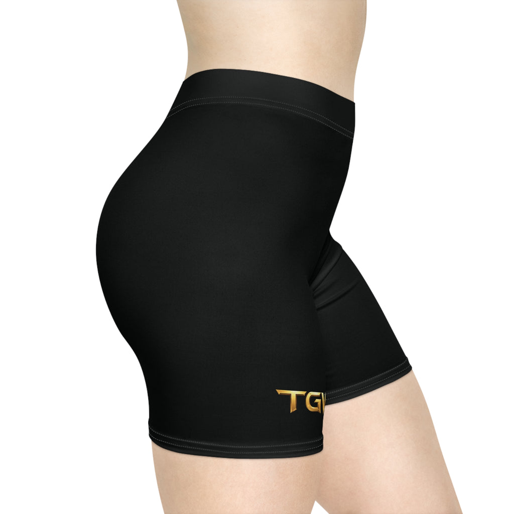 TGW Collection  Black Women's Biker Shorts