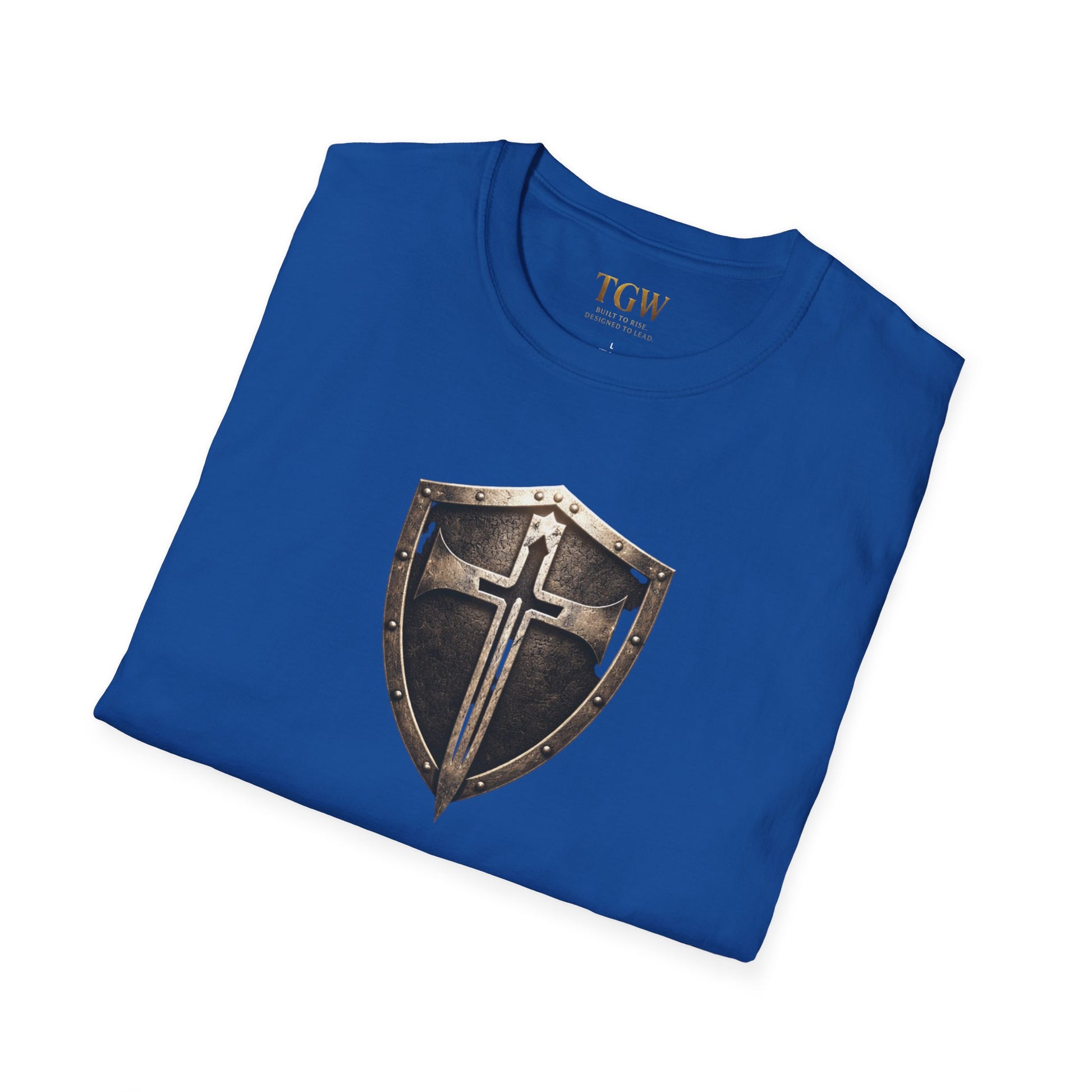 Shield of Resolve (TGW Collection Greatness Approved) Softstyle T-Shirt