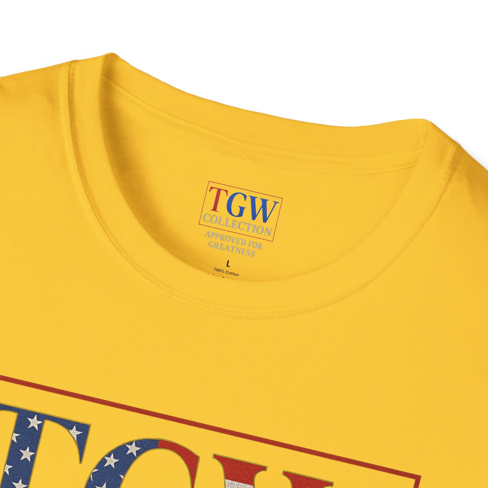Soft style T-Shirt: TGW Collection, Approved for Greatness - Comfortable Apparel for Everyday, Gifts for Friends, USA Pride