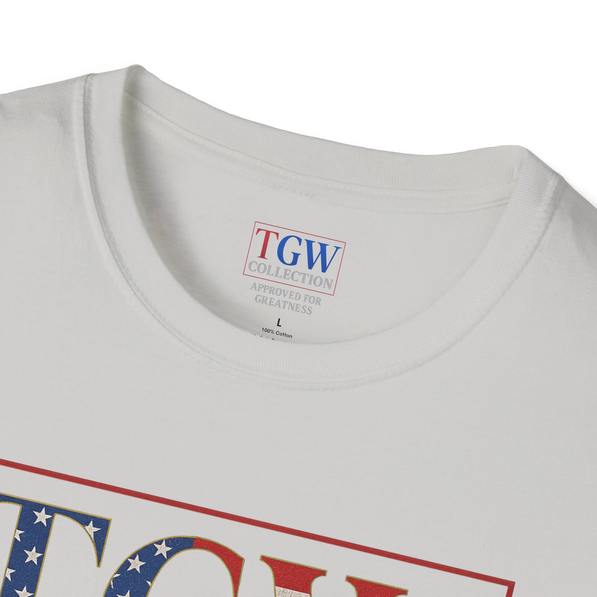 Soft style T-Shirt: TGW Collection, Approved for Greatness - Comfortable Apparel for Everyday, Gifts for Friends, USA Pride