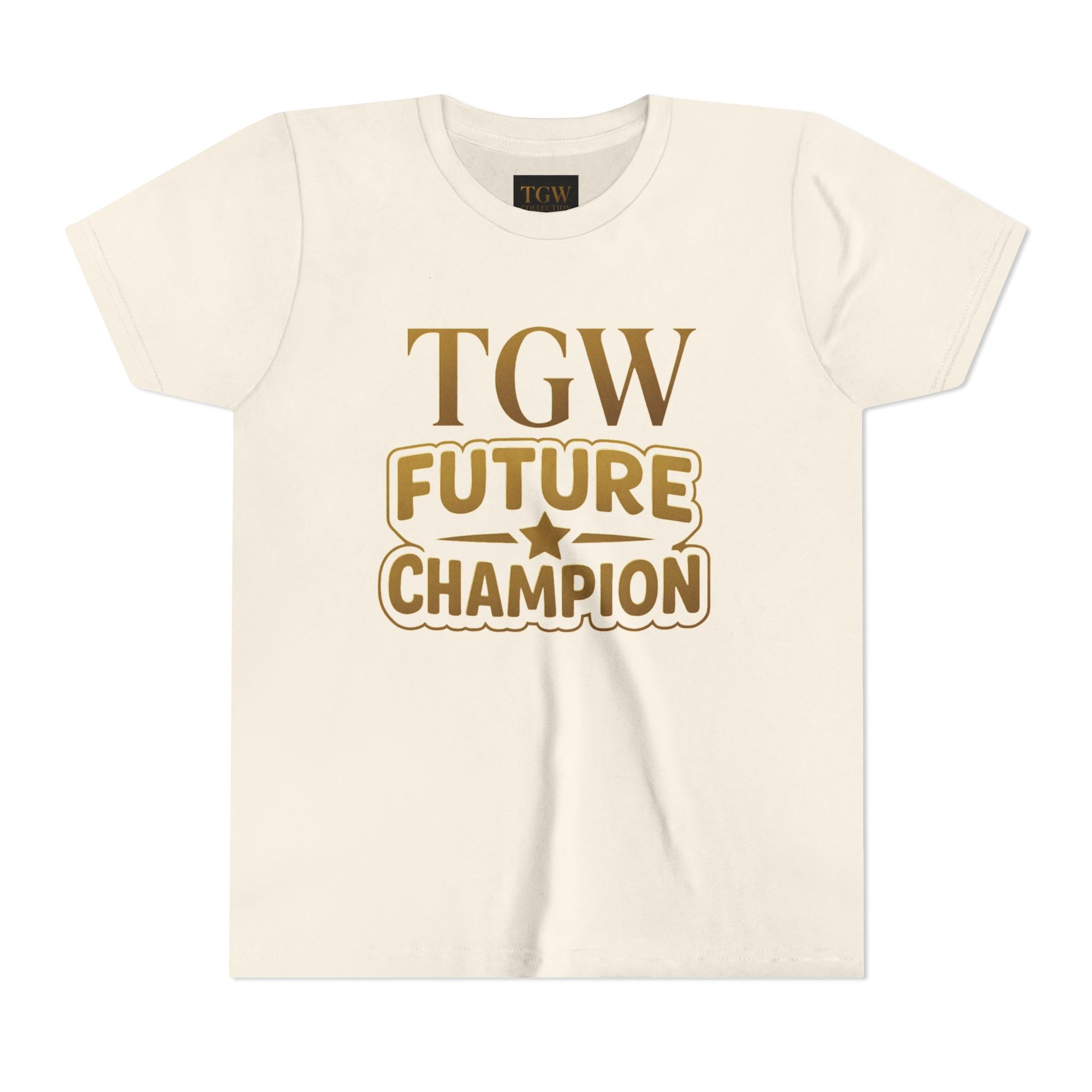 Future Champion Youth Tee - Motivational Kids Shirt, Sportswear, Birthday Gift, Fun Apparel, Champion Theme