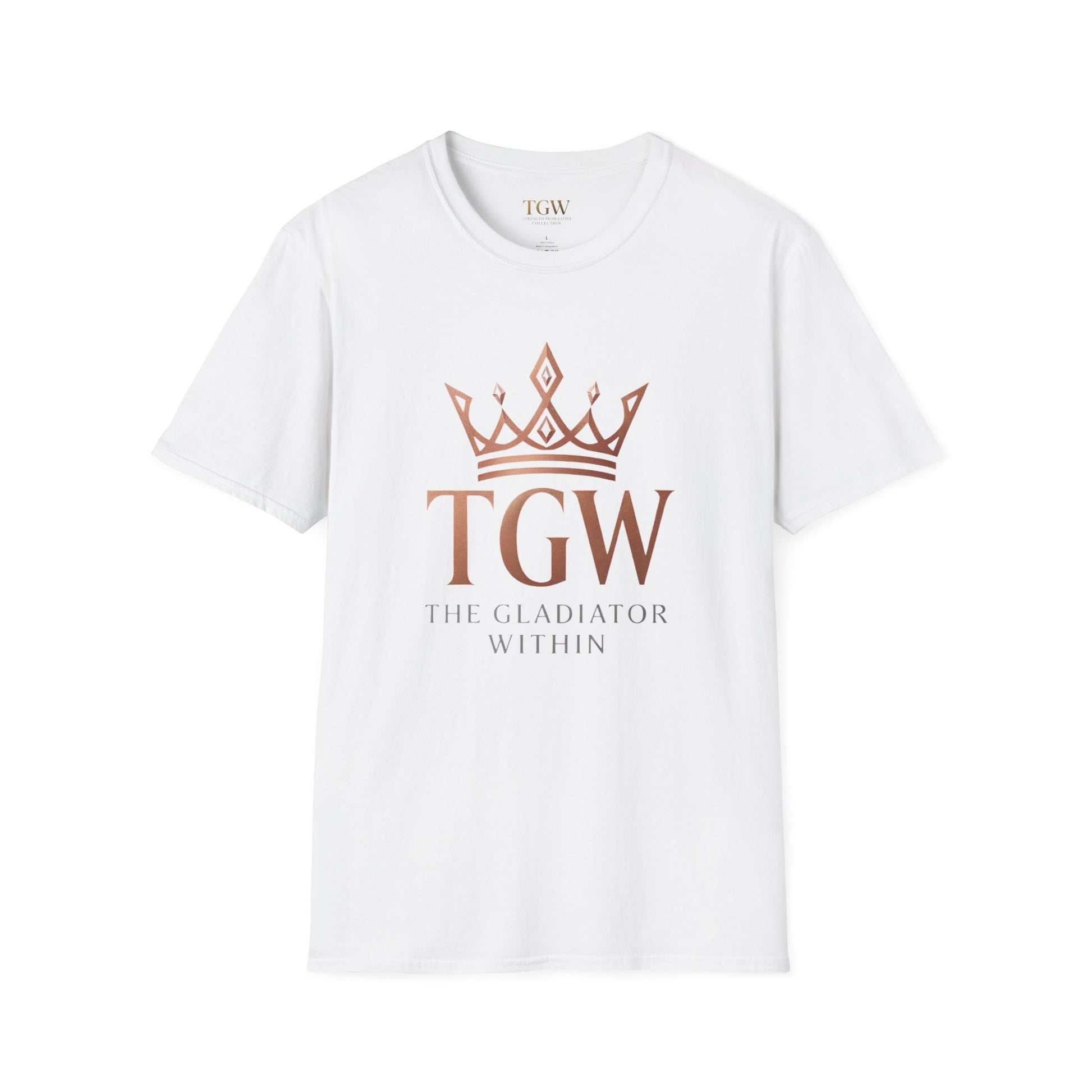 Women T-Shirts Gladiator Within, Motivational Tee, Soft-style Shirt, Graphic Shirt, Gift for Fitness Lovers, Inspirational Apparel
